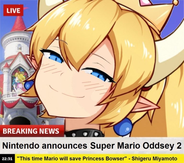 When you are already a full-fledged character - Mario, Bowsette, Super crown, Its a trap!