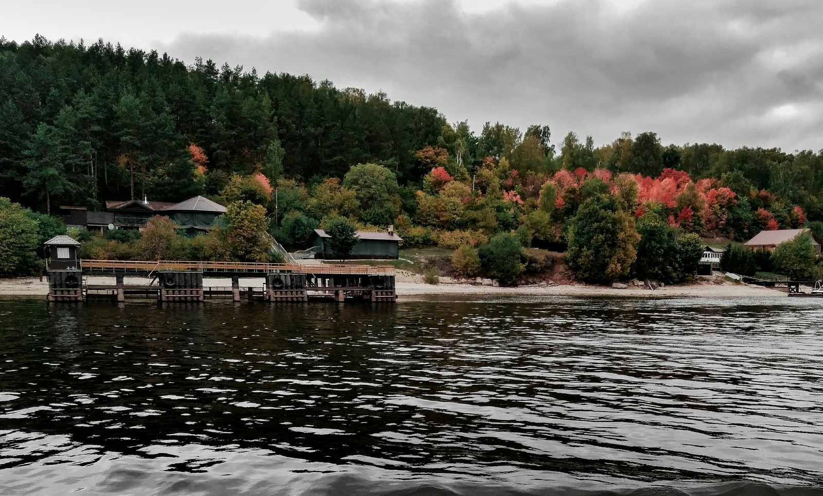 Some autumn photos - My, Autumn, Landscape, Mobile photography, Volga, Longpost, Volga river