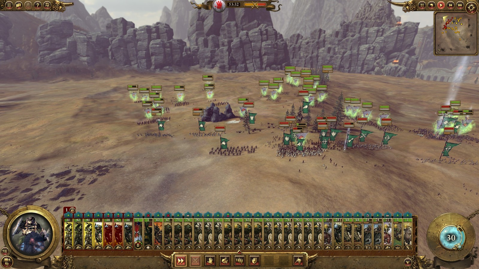 Total War: WARHAMMER II: 100 Orc Turns - My, 100 moves, Longpost, Computer games, Total War: Warhammer II, Total war