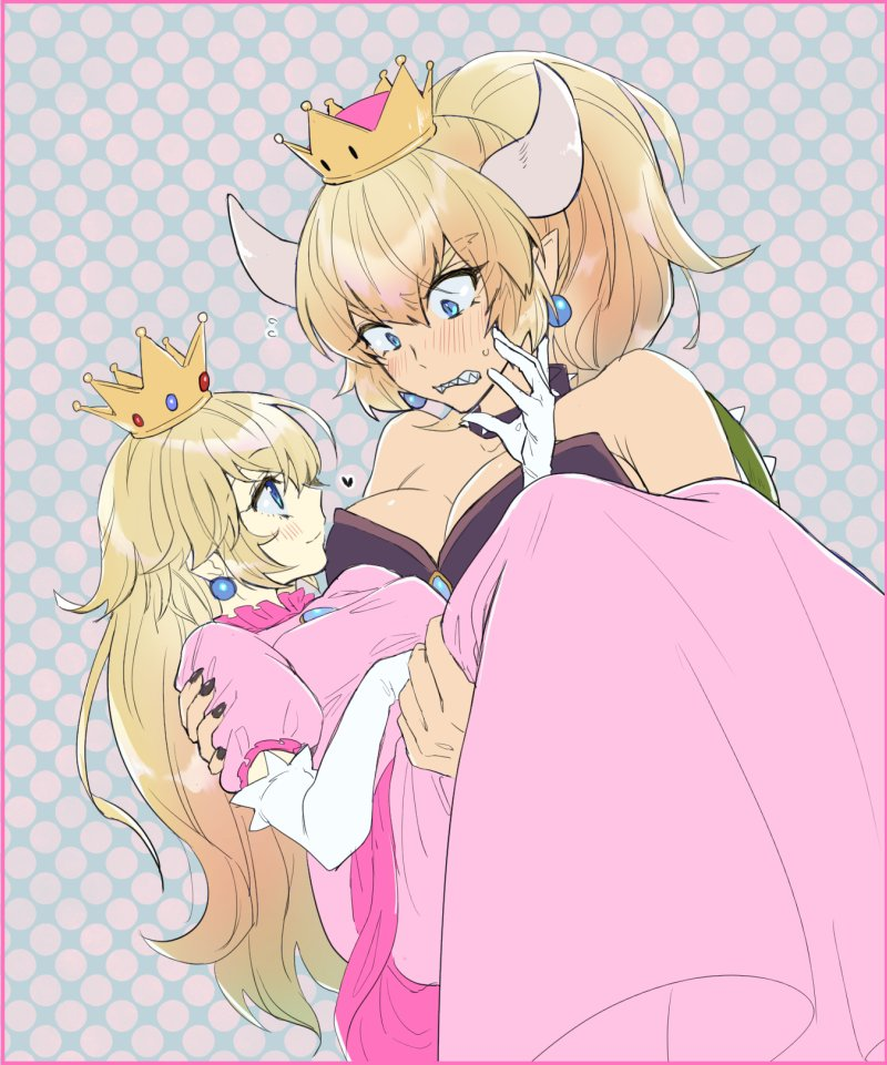 Bowsette's month is coming to an end. - Bowsette, Princess peach, , Super crown, Nintendo, Super mario, Rule 63, Bowser