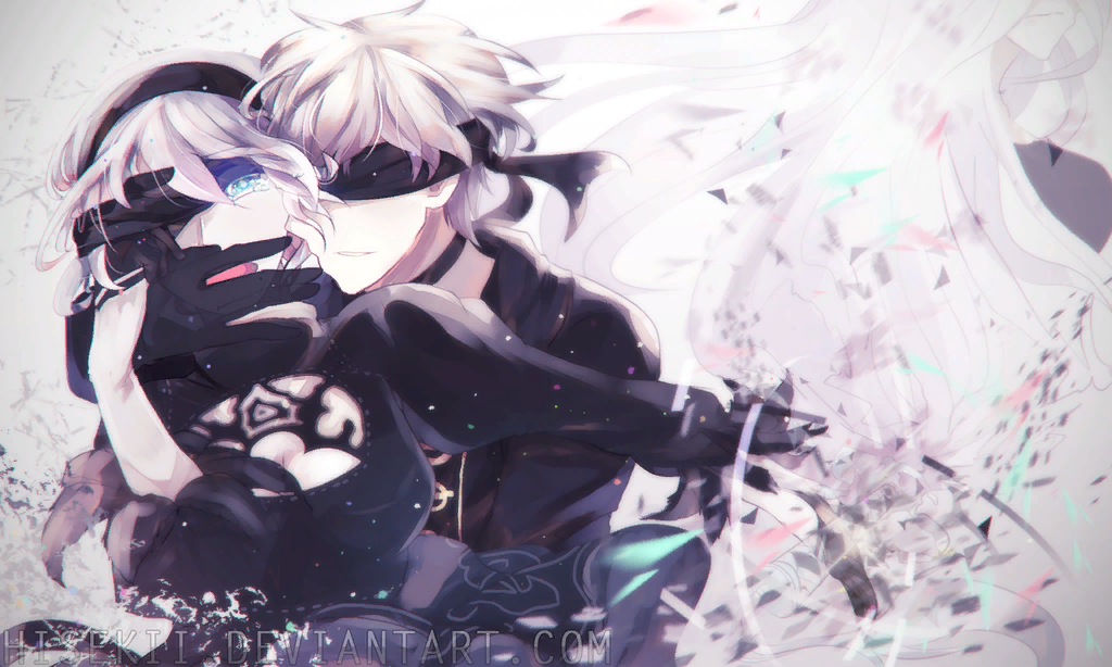 NieR: Automata - Yorha unit no 9 type S, Yorha unit No 2 type B, Art, Games, NIER Automata, Yorha unit No 2 type a