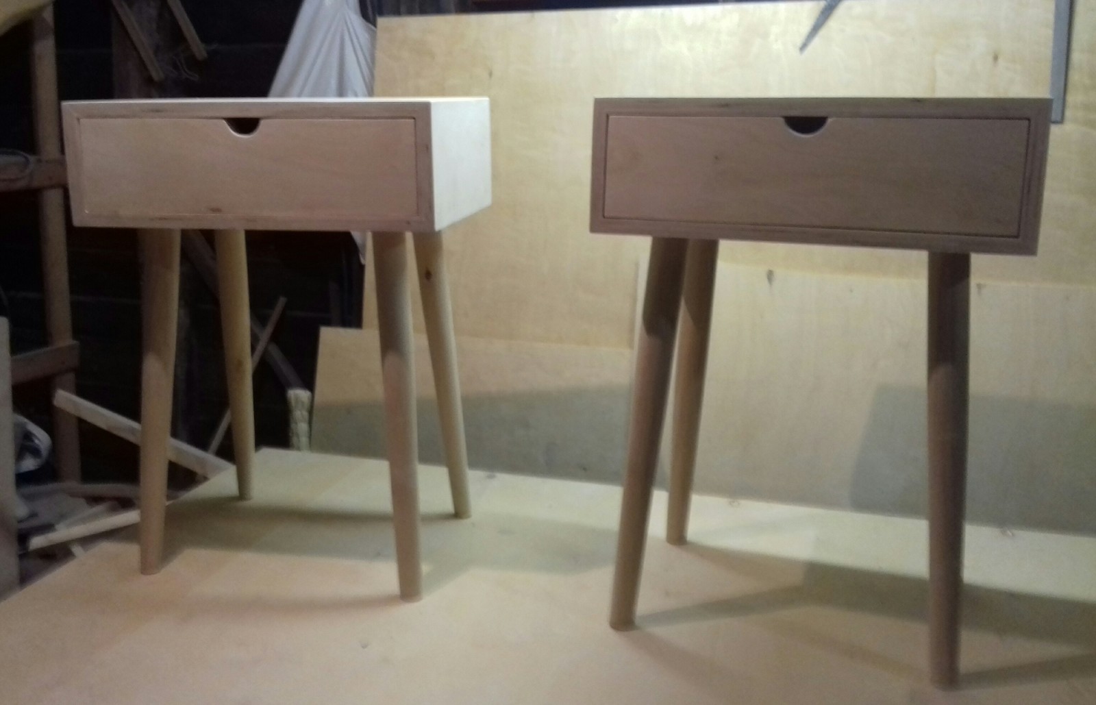 Bedside tables - My, Plywood, Pedestal, Carpenter, Longpost