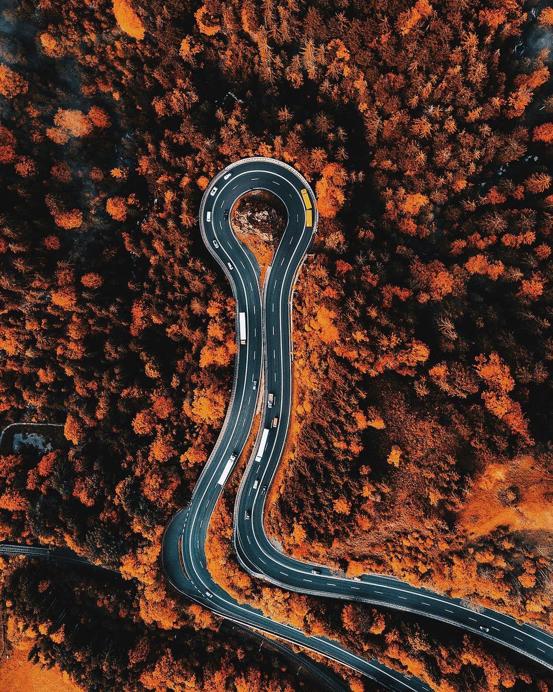 Road loop in Germany - Germany, , The photo