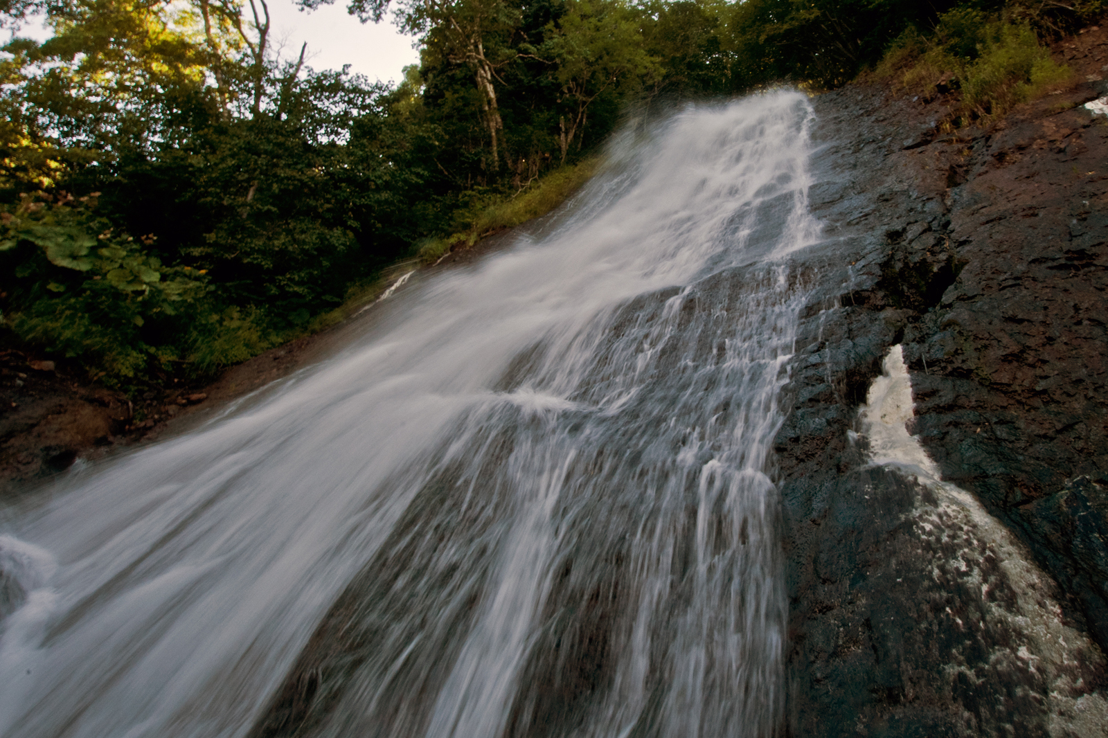 Sakhalin. - My, Russia, Sakhalin, Waterfall, The photo, Longpost