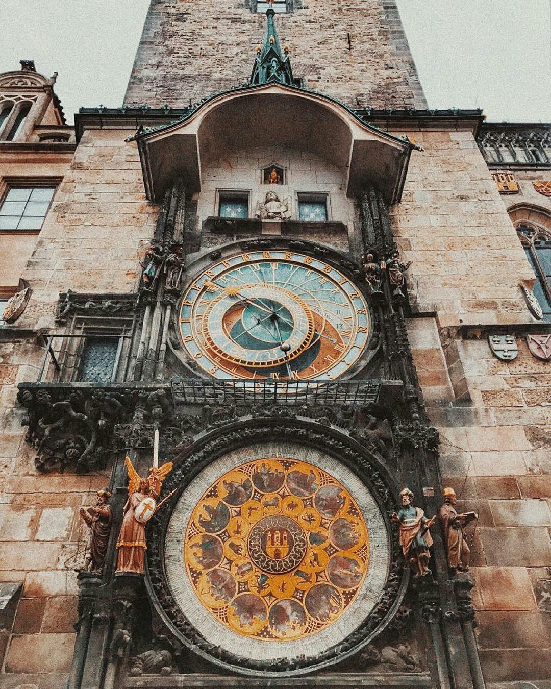 Astronomical clock in Prague, Czech Republic. - The photo, Interesting, beauty, Czech, Prague, Clock, Astronomy