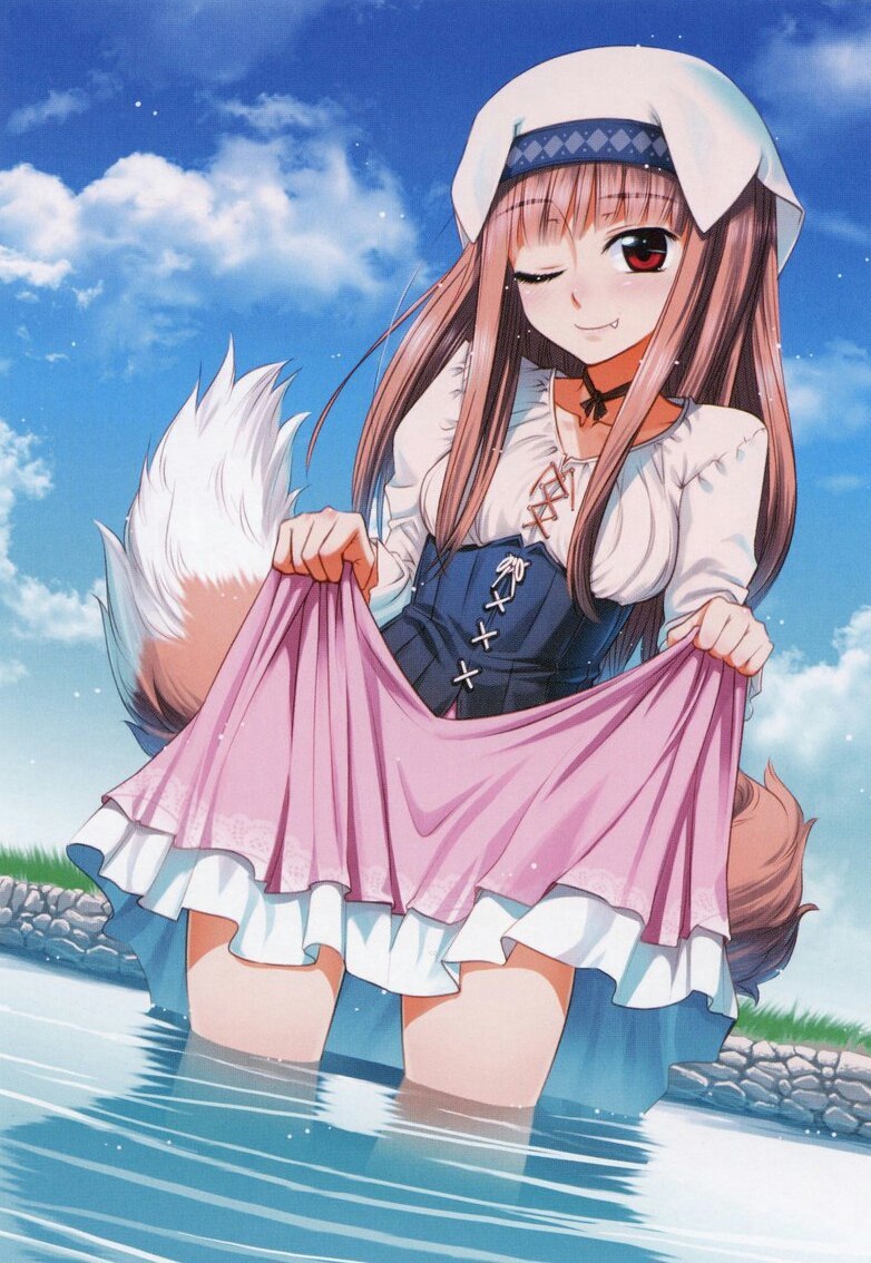 Horo / Holo - Anime art, Anime, Spice and Wolf, Horo holo, Holo, Koume Keito