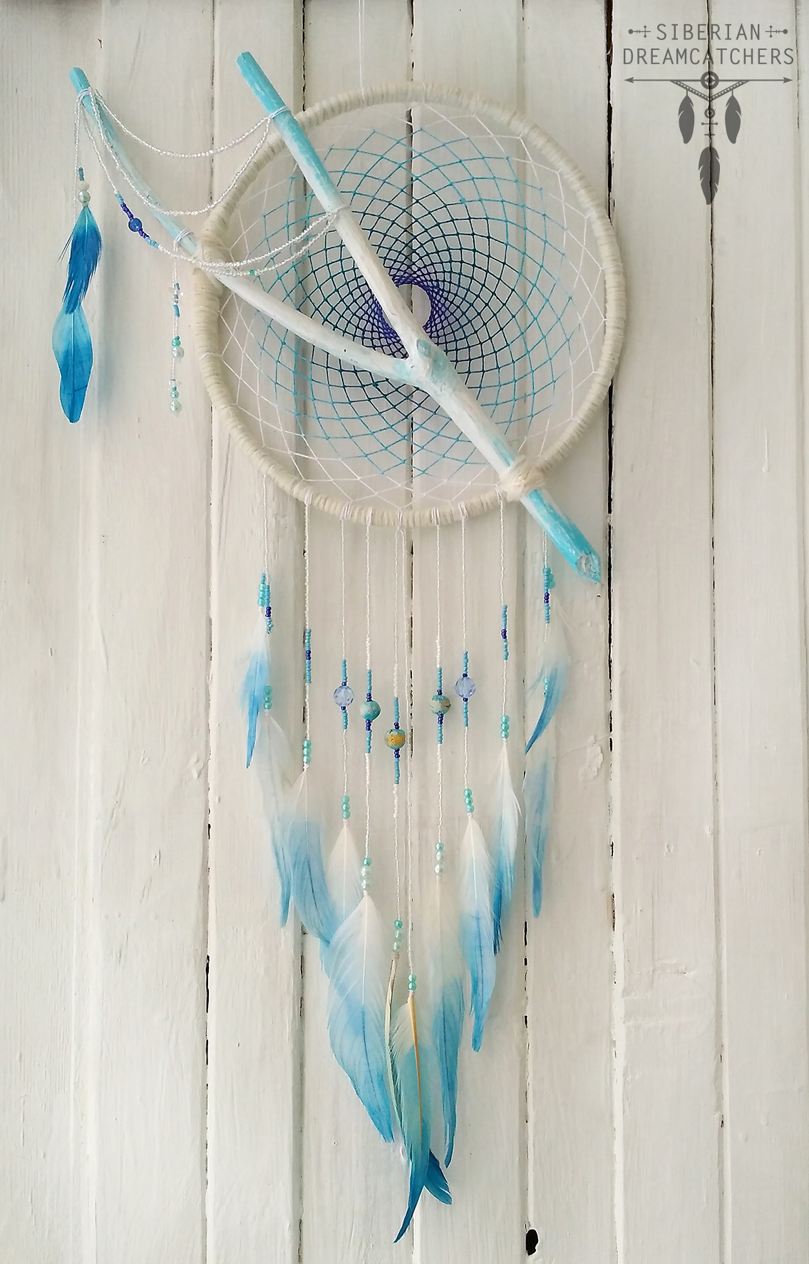 Dream catcher Guinea - My, Dreamcatcher, Needlework without process, Longpost