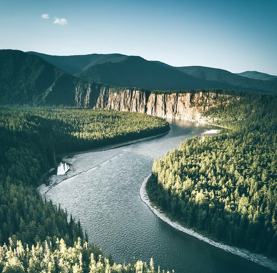 The Oka-Sayanskaya River flows through Buryatia and the Irkutsk region. - River, Buryatia, Nature, beauty of nature, Russia, The photo, Irkutsk region, beauty
