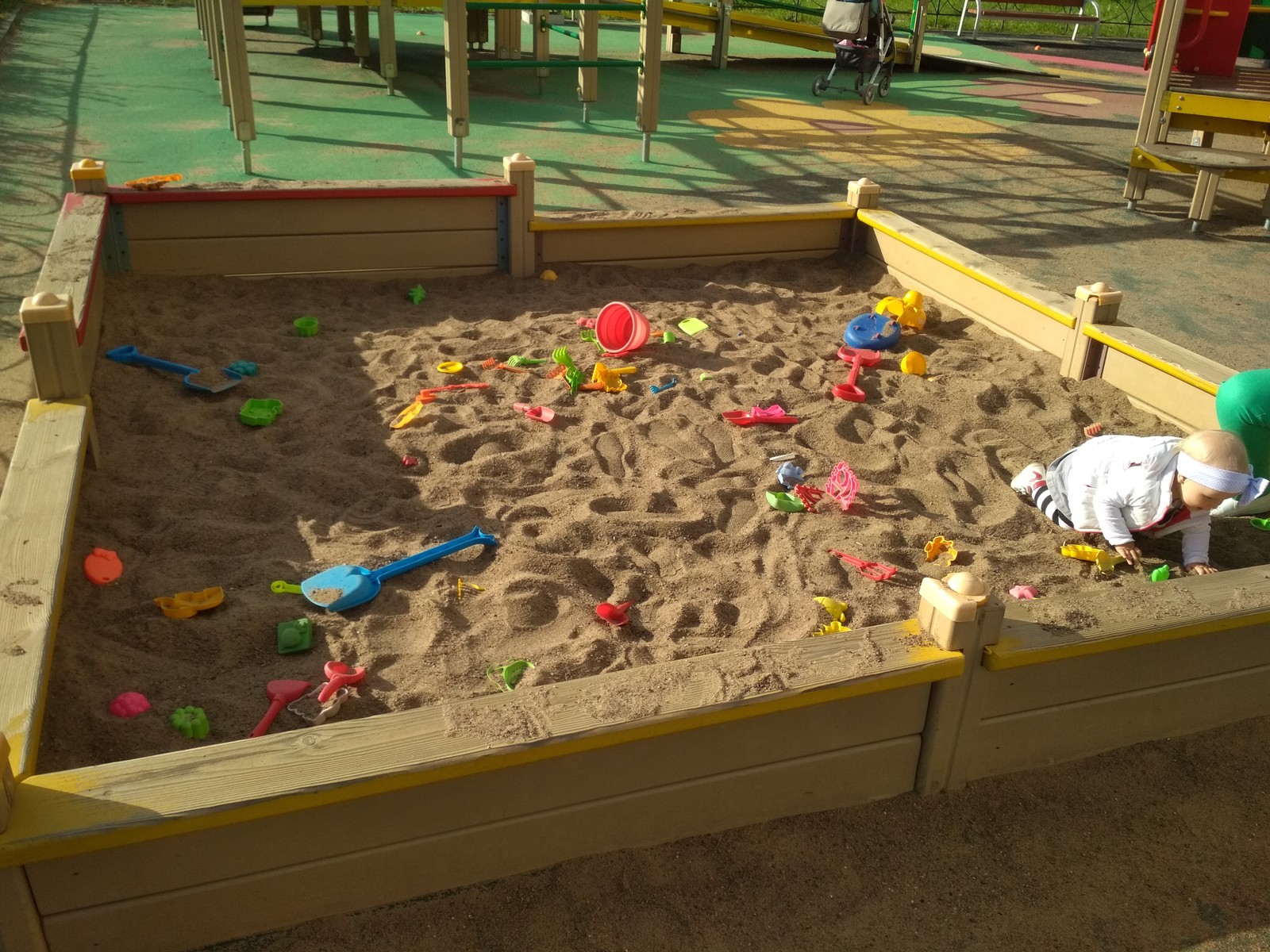 Modern sandbox - My, My, Children, Childhood, Sandbox