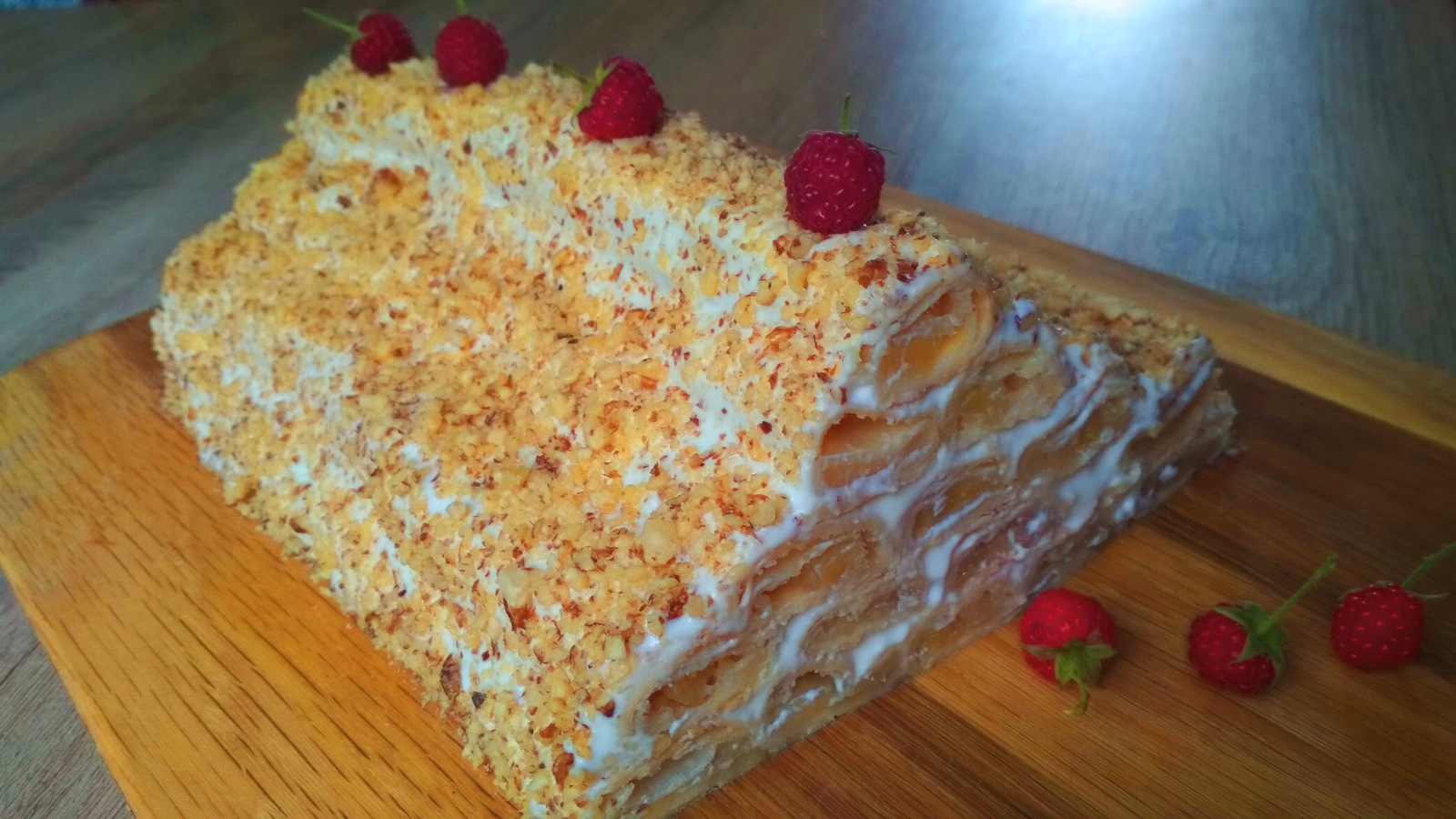 Delicious cake Apple hut - My, Recipe, Cake, , , Bakery products, For tea, Video, Longpost