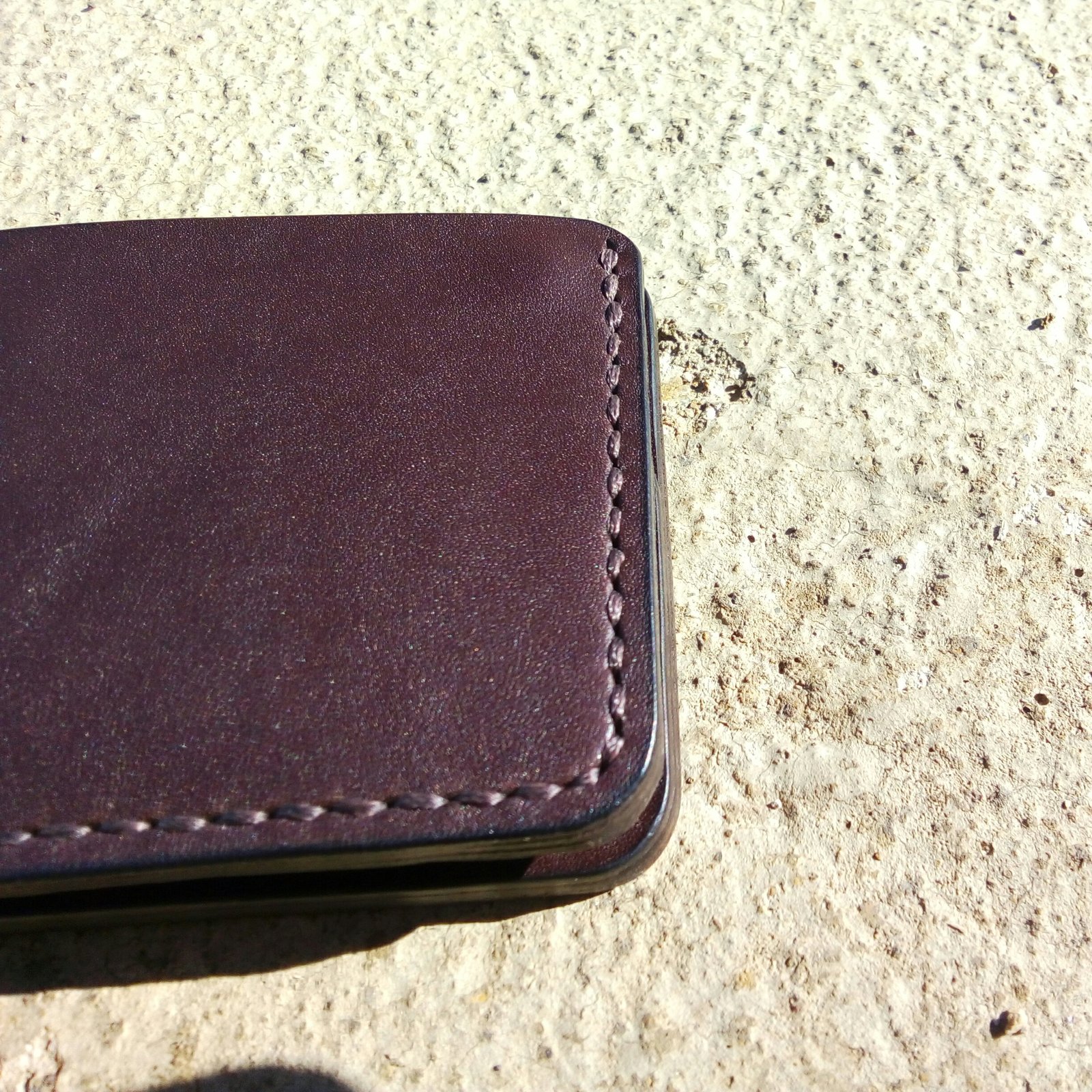 Interesting men's wallet made of genuine leather - My, Wallet, Natural leather, Handmade, Handmade, Leather products, Longpost