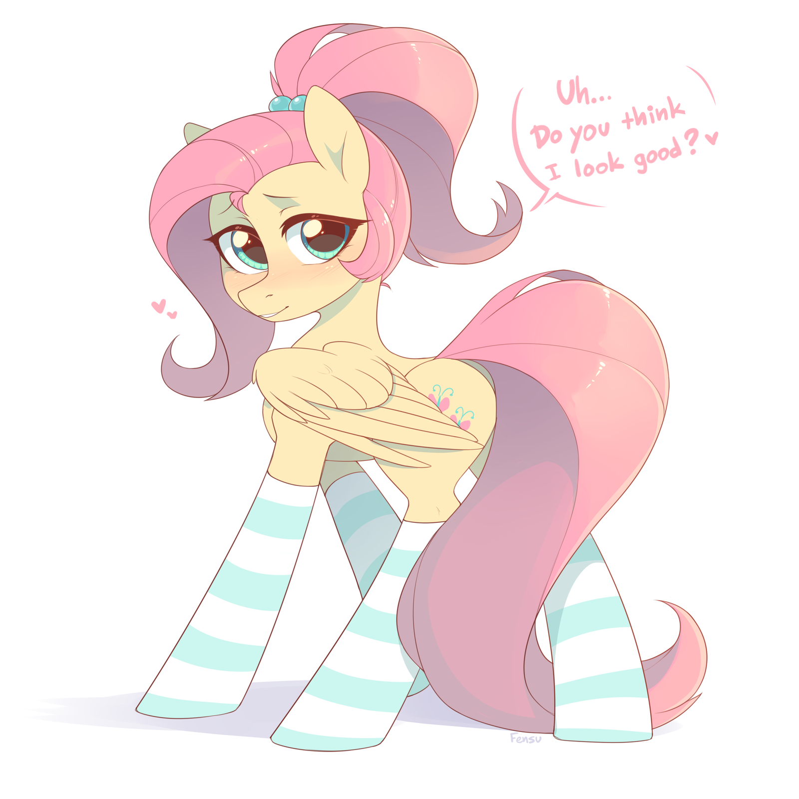 Beautiful Flutter - My little pony, Fluttershy, MLP Socks, Fensu-San