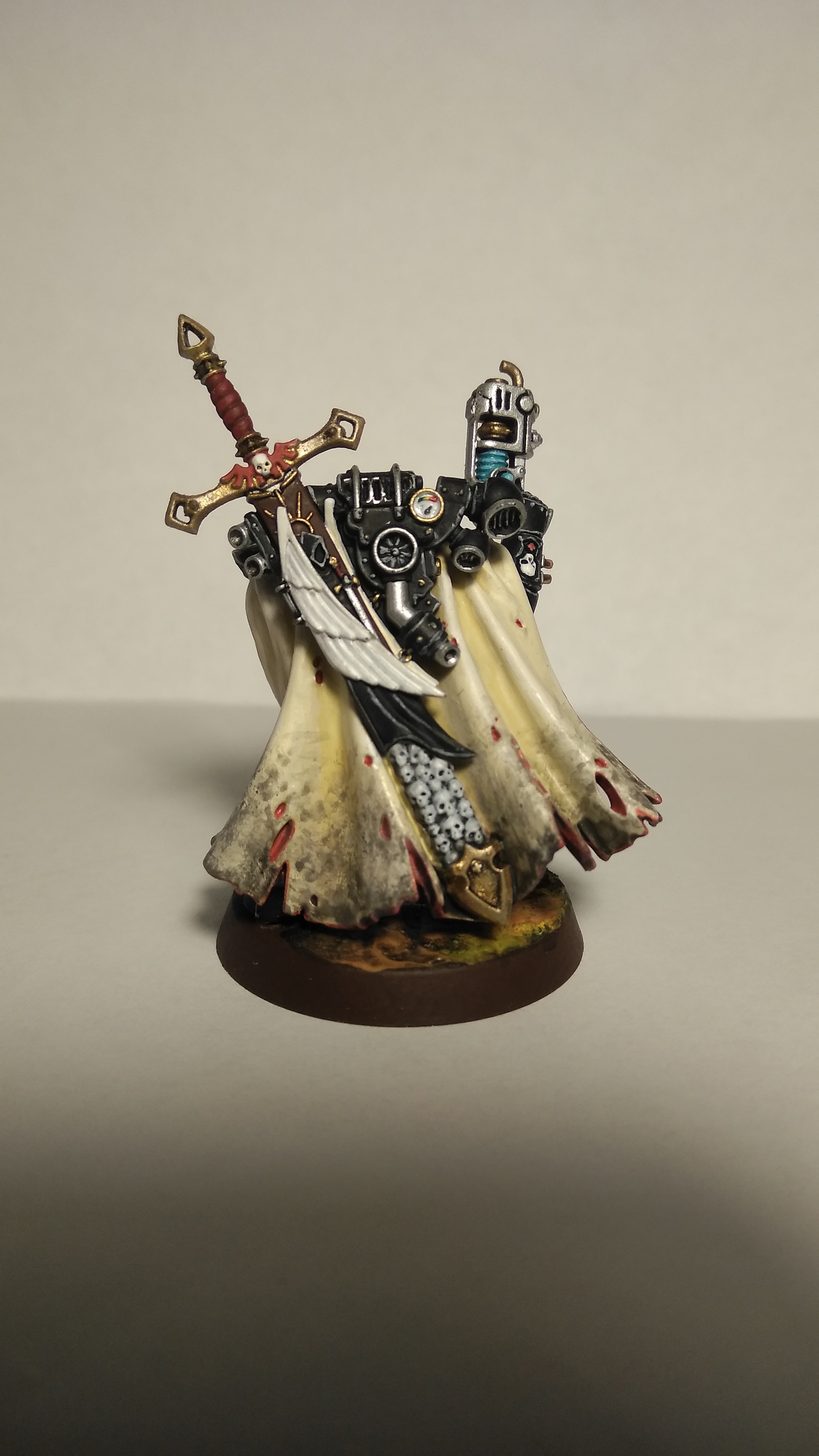 Cypher - Keeper of Secrets - My, Wh miniatures, Warhammer 40k, Cypher, Fallen Angel, Painting, Dark Angels, Longpost