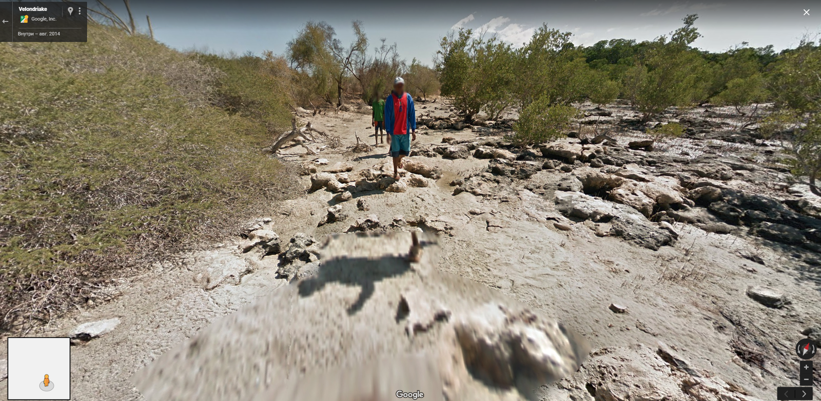 Interesting on google panoramas - Googlemobile, Madagascar, Walk, Longpost