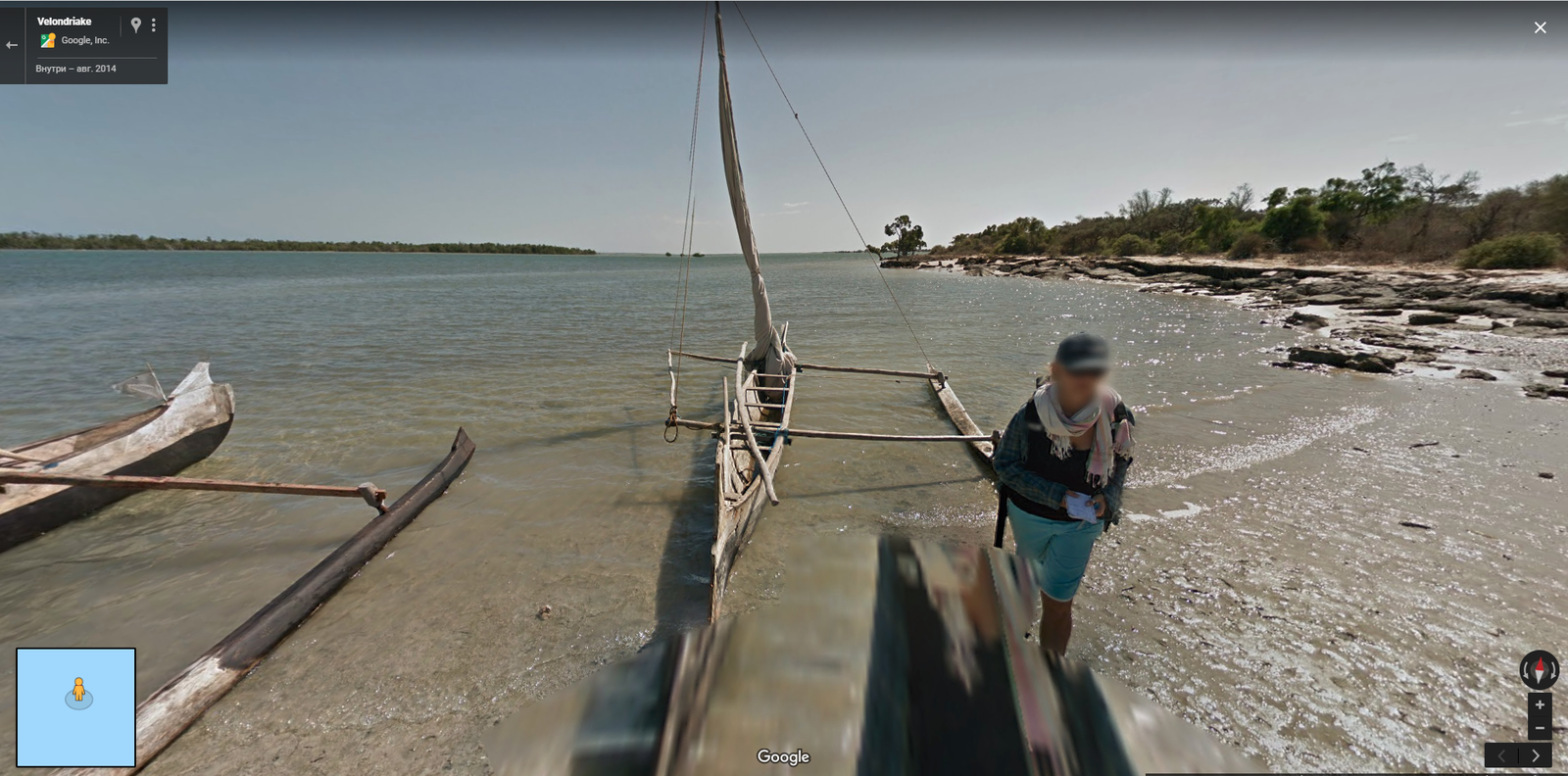 Interesting on google panoramas - Googlemobile, Madagascar, Walk, Longpost