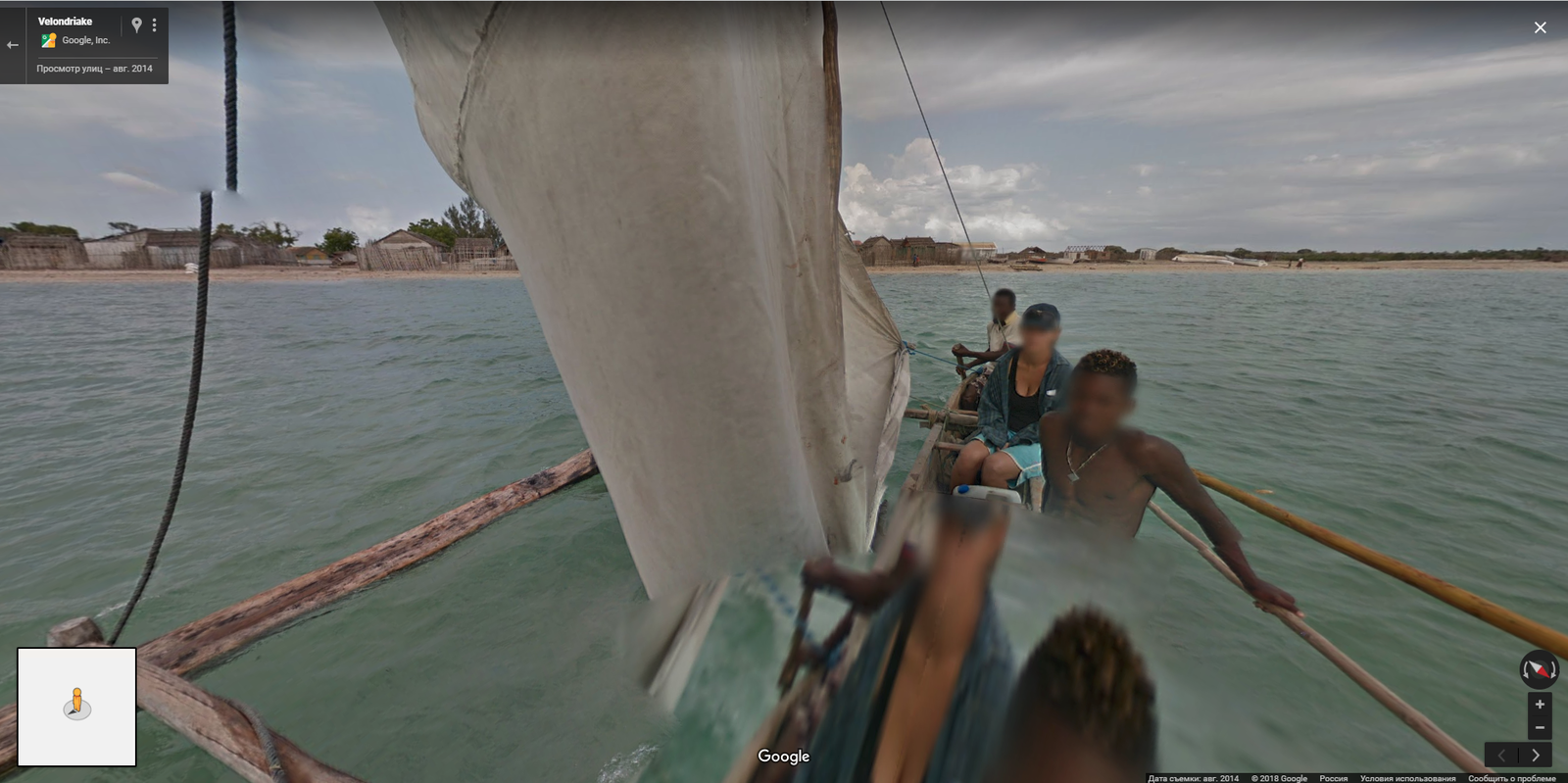 Interesting on google panoramas - Googlemobile, Madagascar, Walk, Longpost