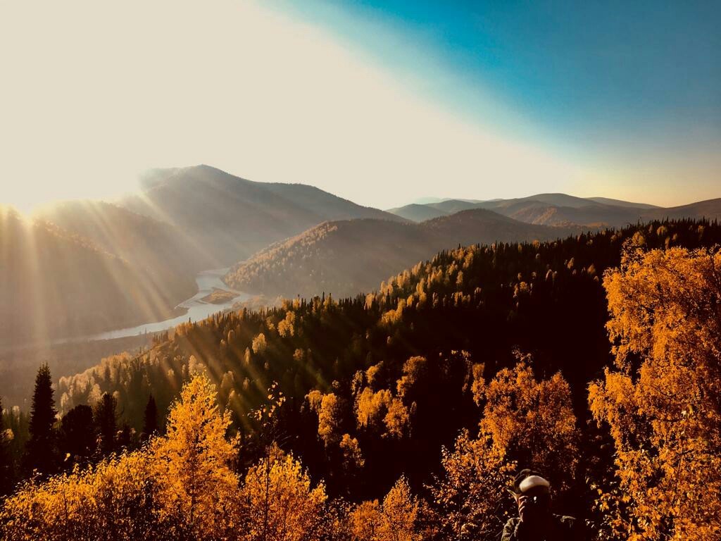 Поднебесные зубья. Осень - Поднебесные зубья, Казыр