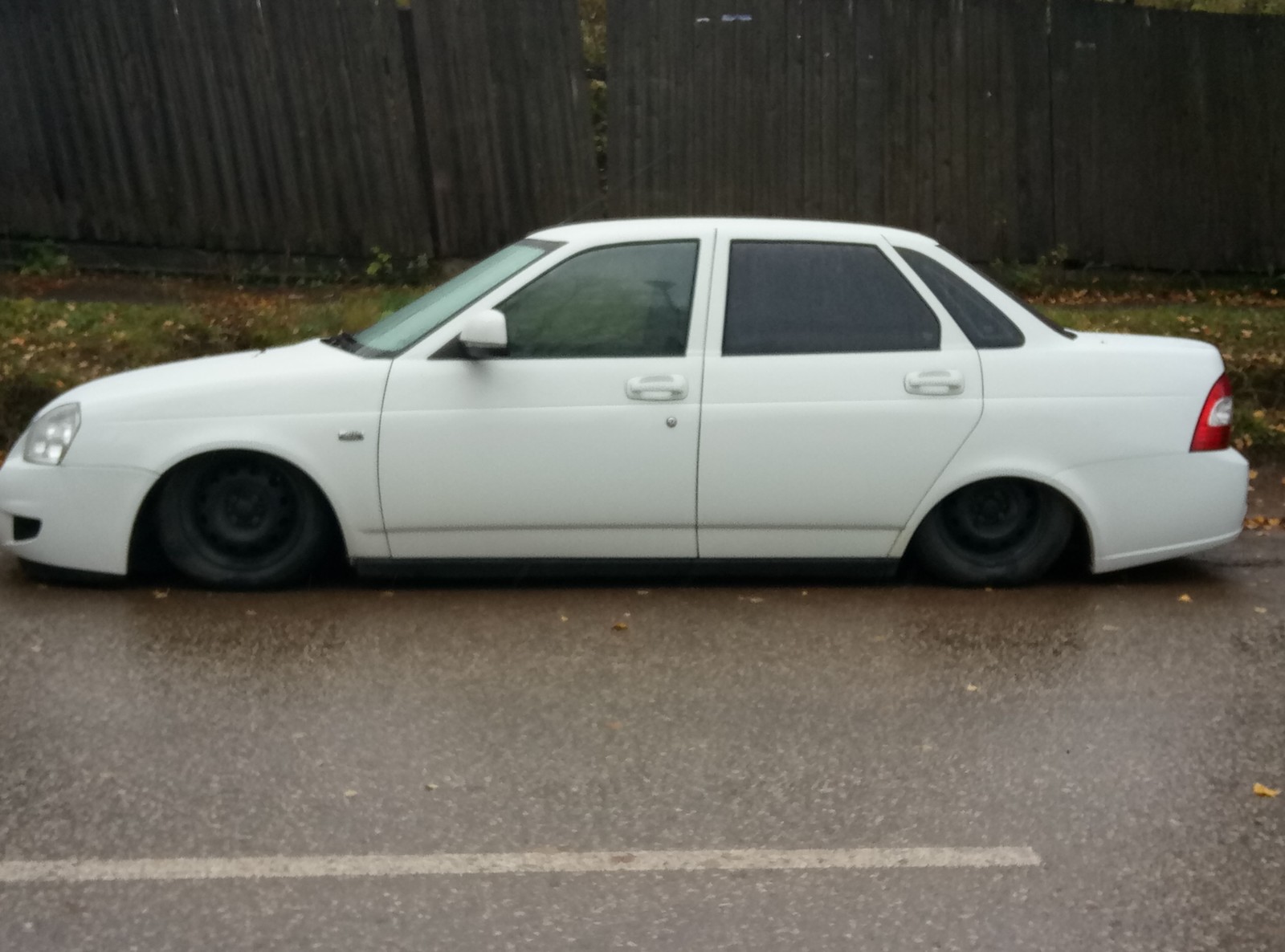 How does he pass recumbent? - My, Priora, Understated car