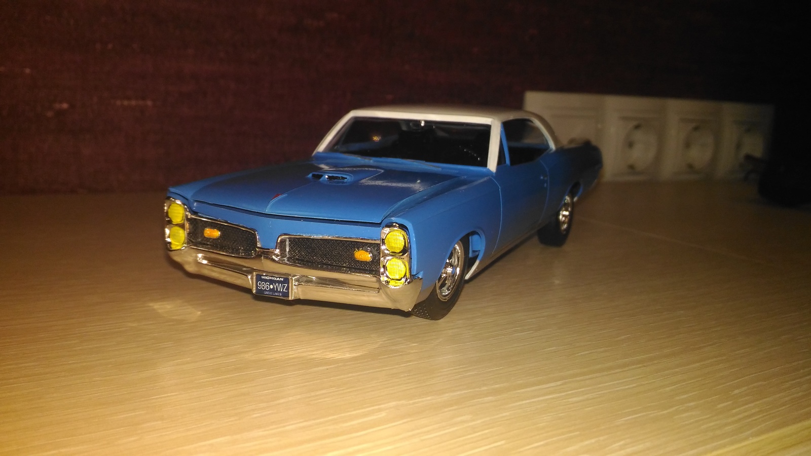 Our hands are not for boredom, part 4. Pontiac GTO 1967 - Epic fail. - My, Longpost, Modeling, Mpc, Scale model, Pontiac GTO, Prefabricated model