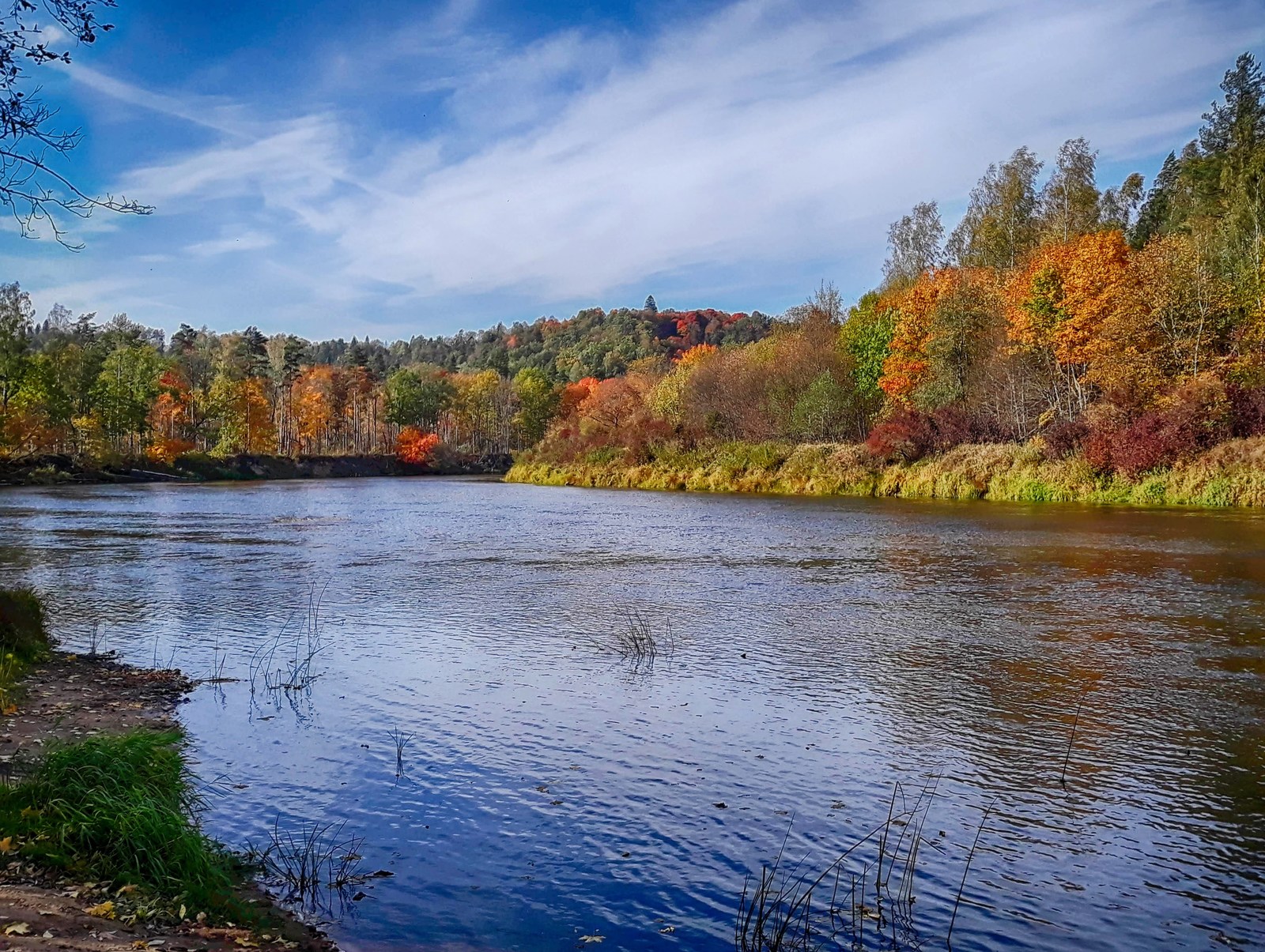 Latvian autumn - My, Autumn, The photo, Beginning photographer, Amateur photography, Nature, Latvia, , Longpost