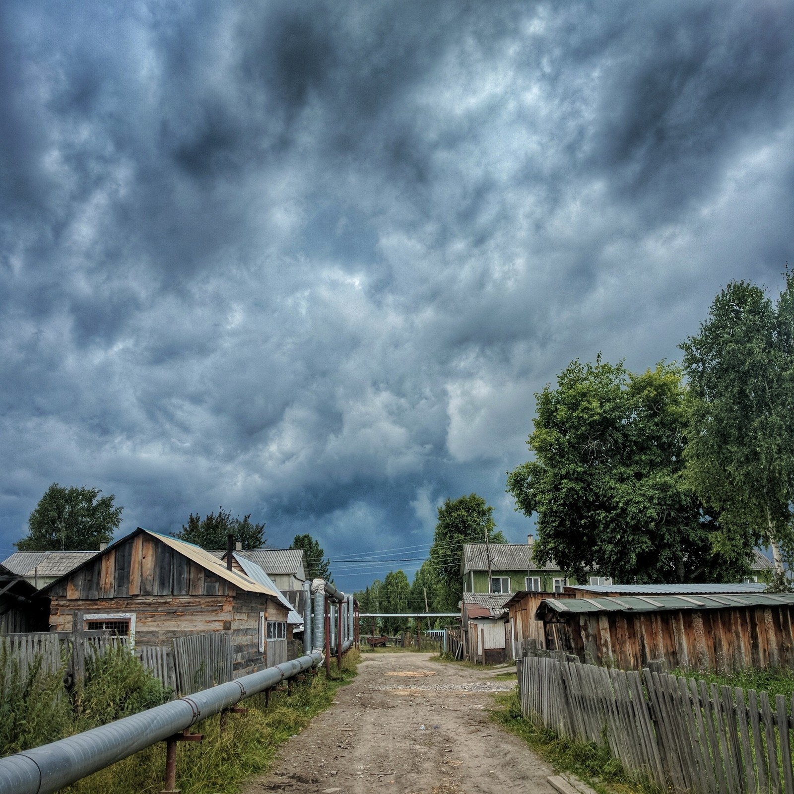 One minute before - The photo, The clouds, Siberia, Snapseed, , Xiaomi Redmi 5 Plus