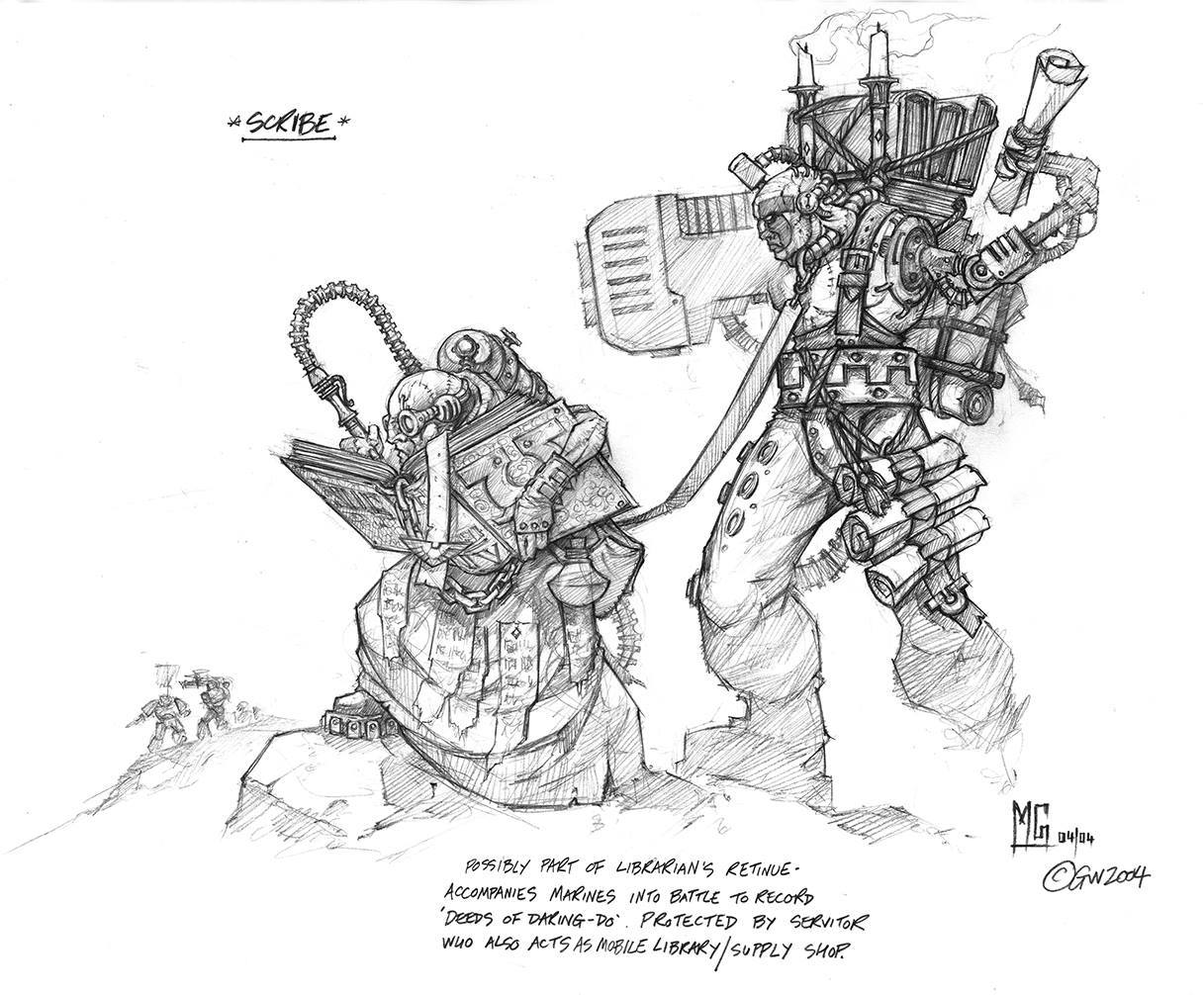 Подборка крутых олдовых артов - Warhammer 40k, Old Warhammer, Chaos Space marines, Adeptus Astartes, Wh Art, Длиннопост