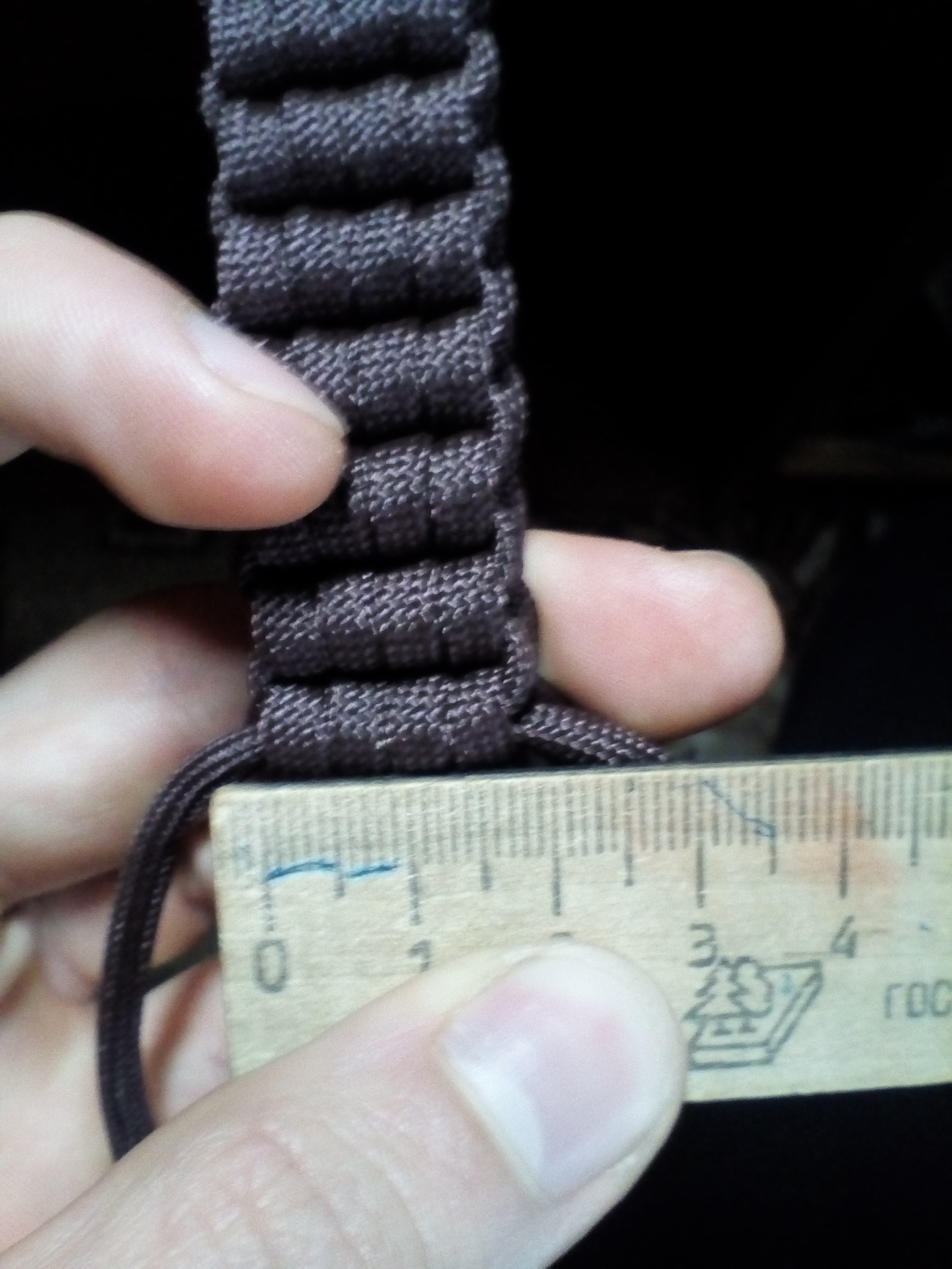 Master class: how to weave a narrow paracord belt. - My, Paracord, , Belt, , Longpost, , Weaving