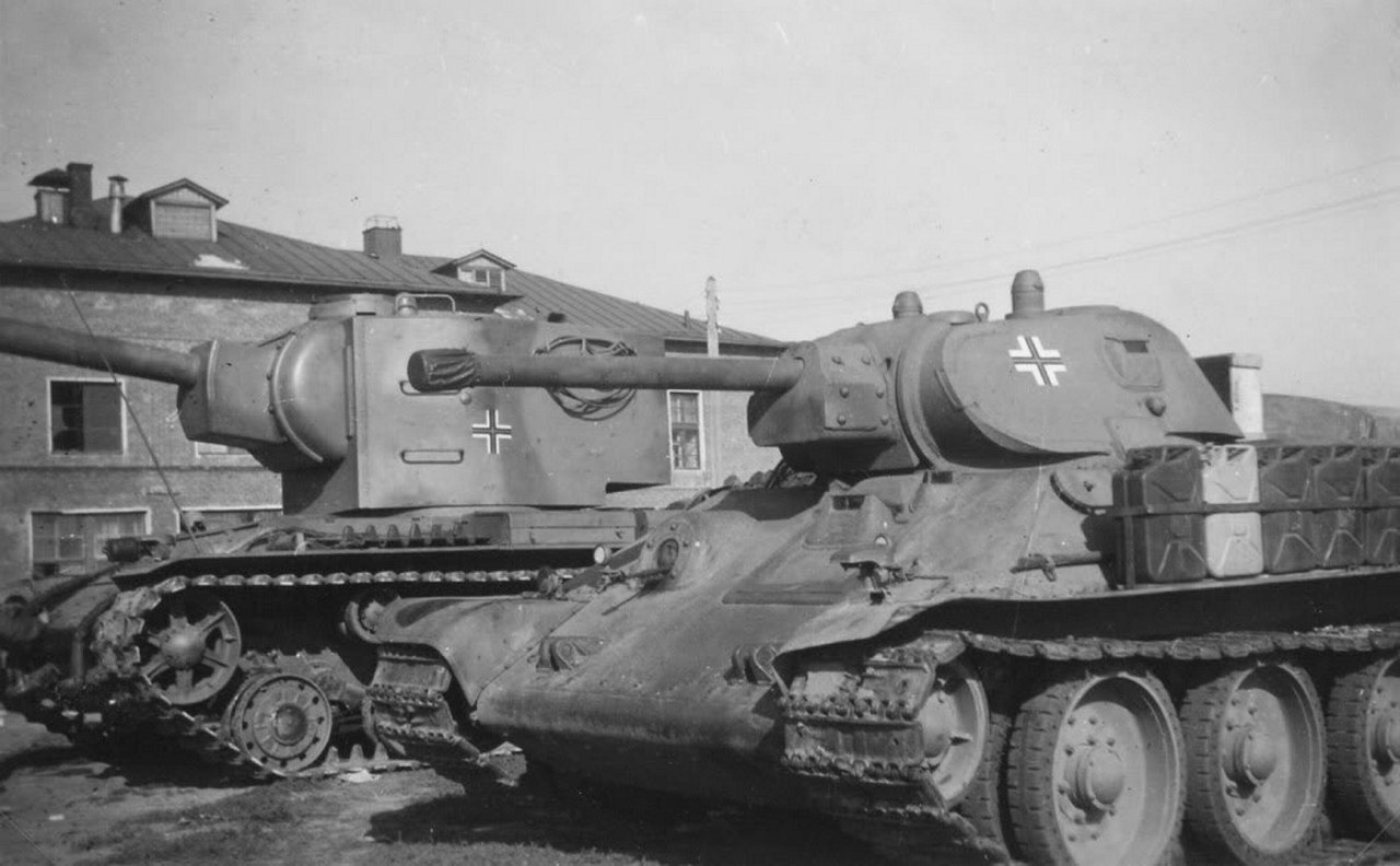 Beam cross on Soviet tanks - The Second World War, Story, The photo, , Longpost