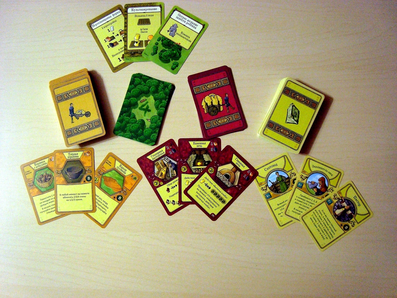 The three pillars of the Euro world. - My, Board games, Longpost, Carcassonne, Stone Age, Agricola, Board games Omsk, Overview, Opinion