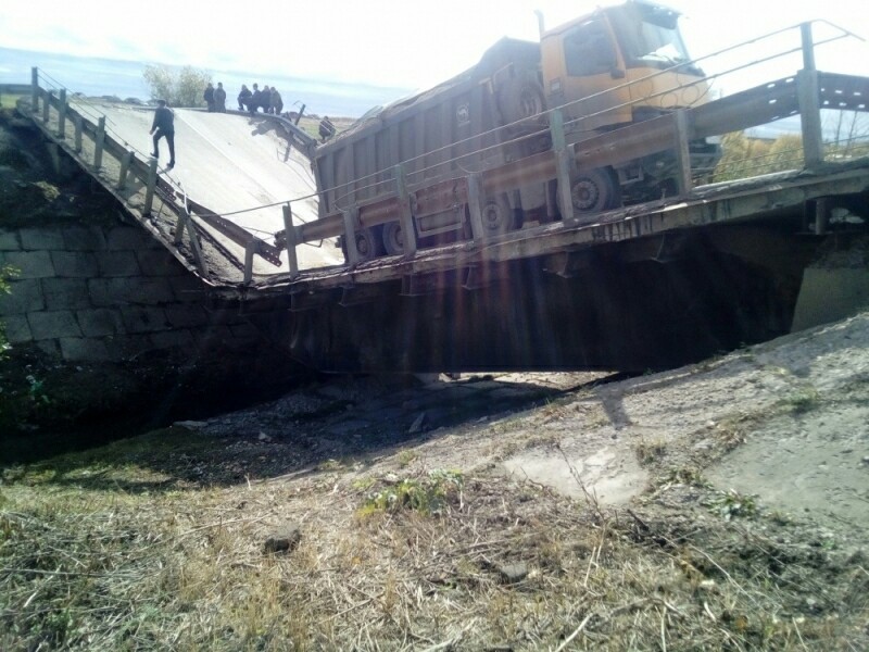 Second in a day - Bridge, Russia, Mordovia, Crash