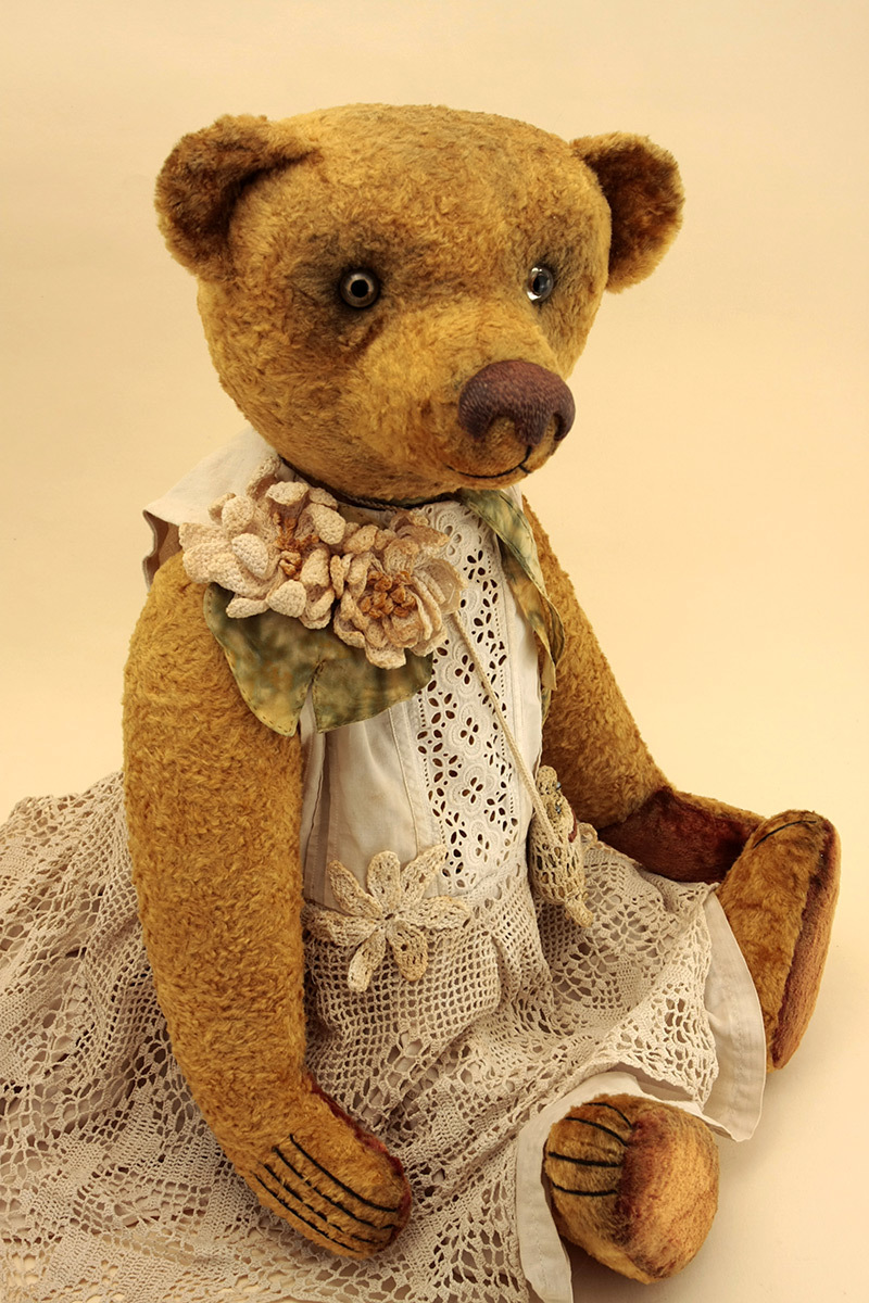 Ophelia - Big Teddy Bear - My, Needlework without process, Teddy Bear, Teddy's friends, Teddy bear, Longpost