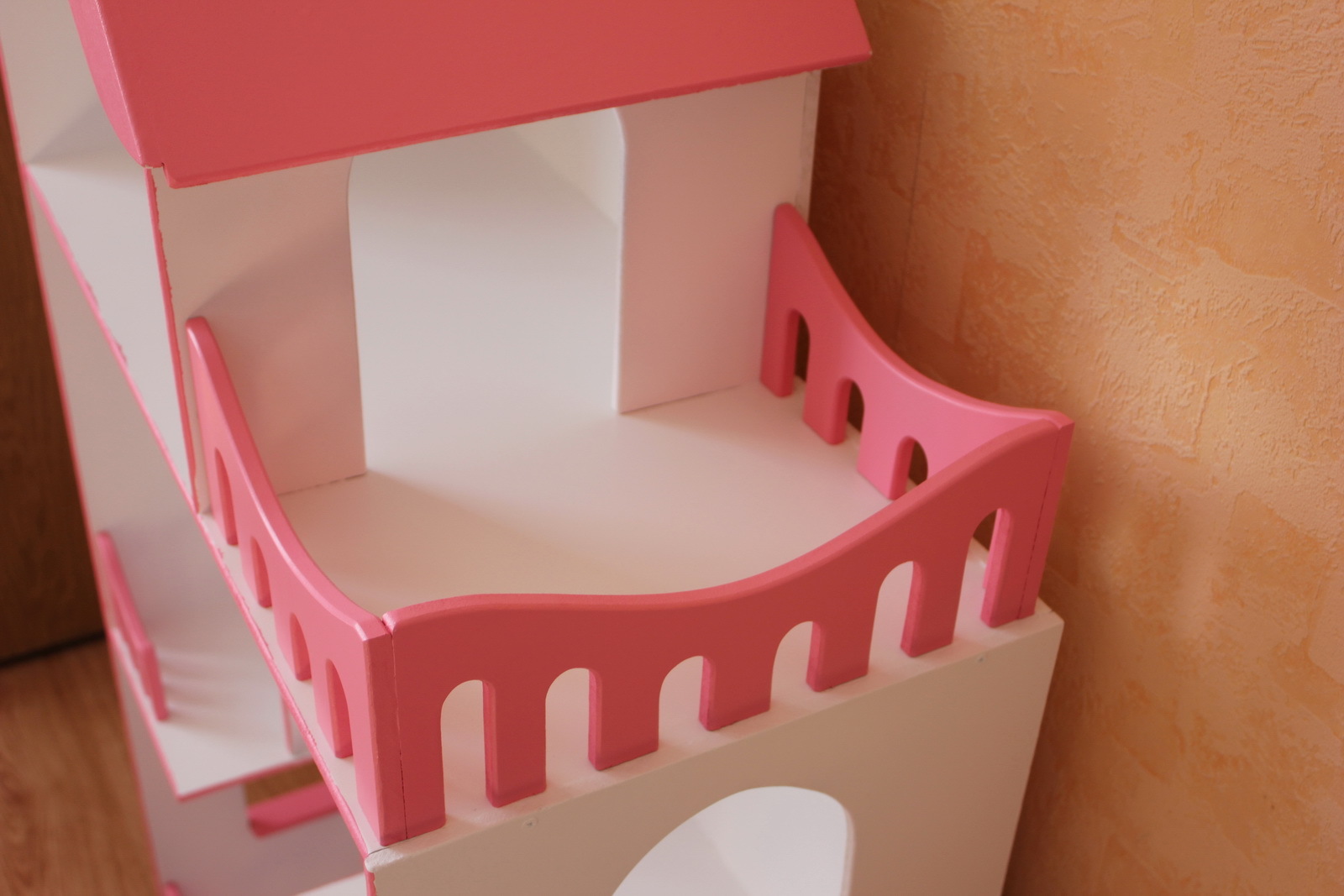 DIY dollhouse - My, Children's house, Dollhouse, , , Wooden house, Longpost