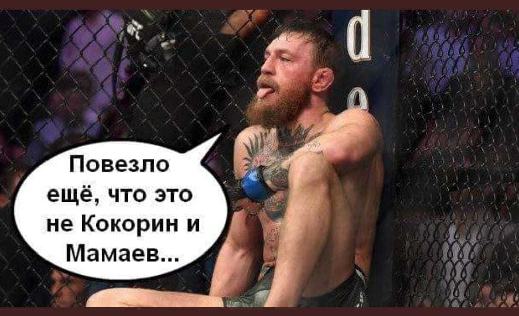 Fights without rules - Kokorin and Mamaev, Conor McGregor, Humor