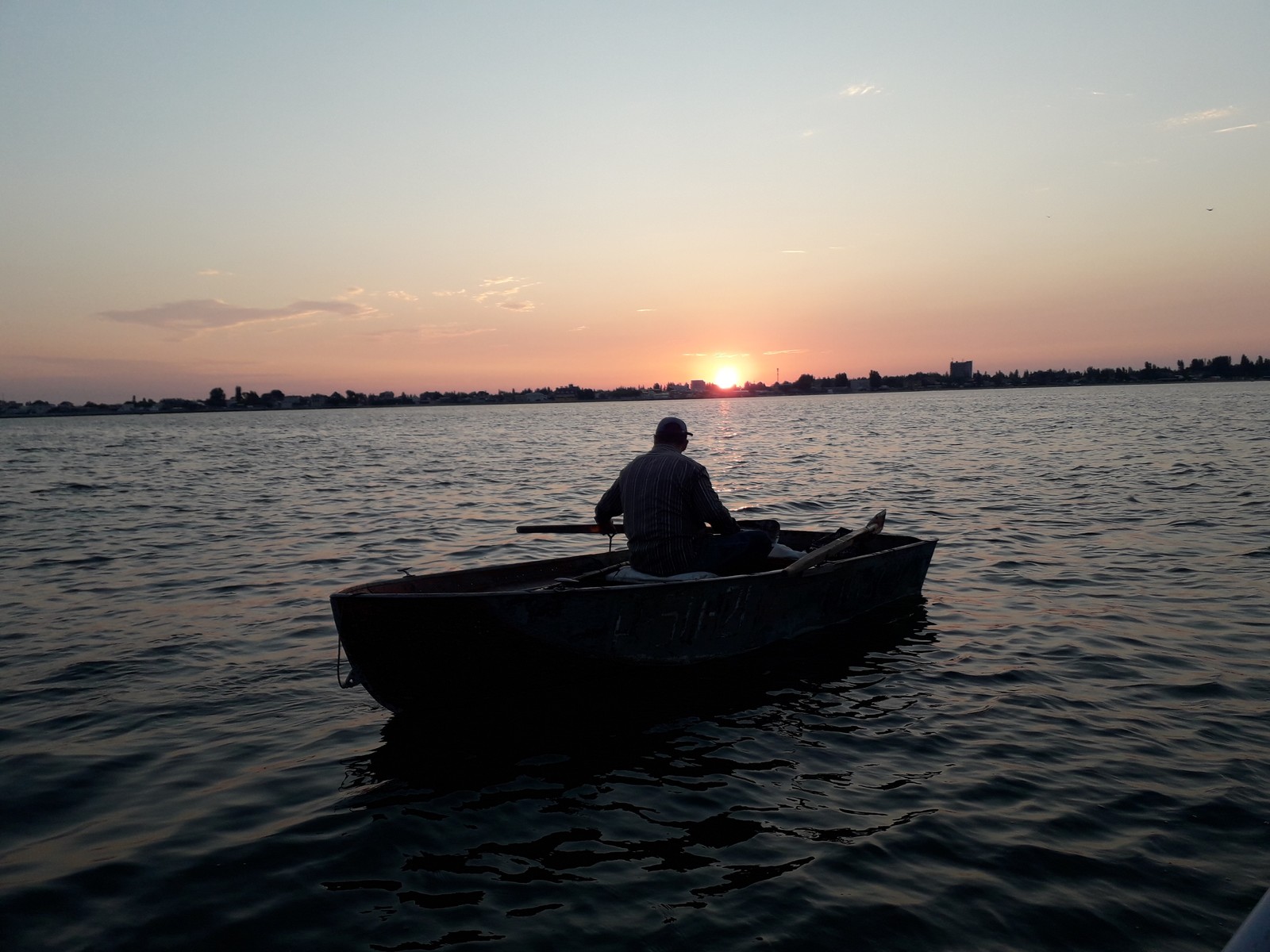 Morning in Berdyansk - My, Berdyansk, Morning, Sea, Longpost