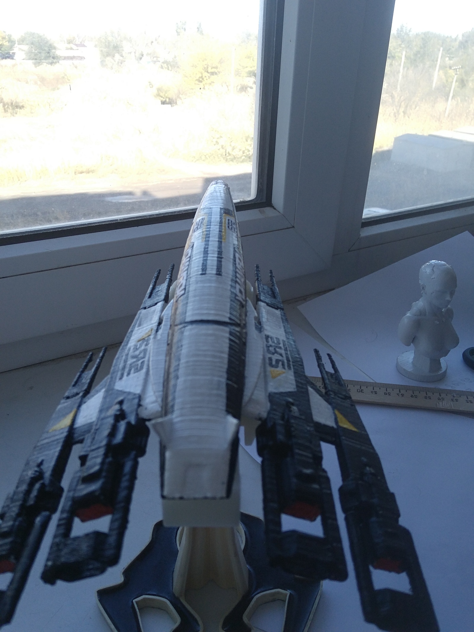 For fans of mass effect games, replicas of Normandy SR-2 - Longpost, Games, Sheppard, Spaceship, Normandy, Mass effect, My