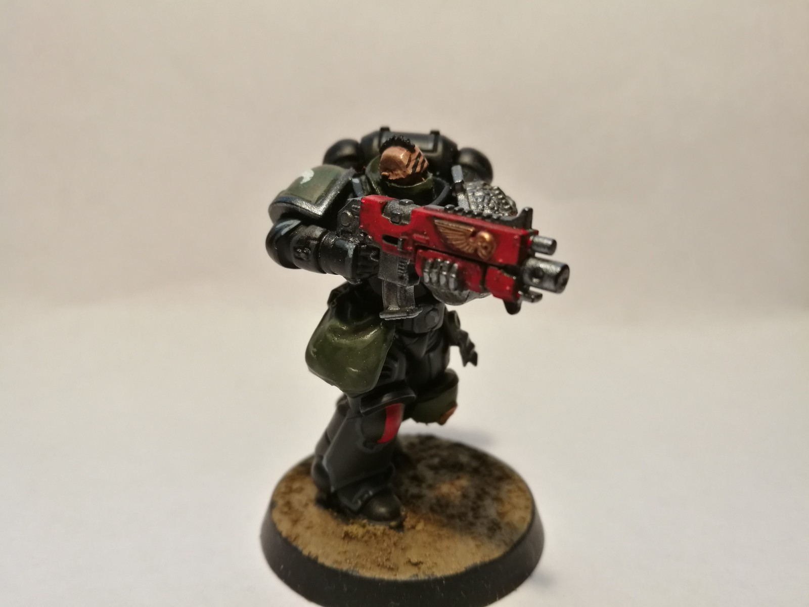 Deathwatch intercessors - Моё, Warhammer 40k, Wh miniatures, Imperium, Deathwatch, Хобби, Миниатюра, Длиннопост