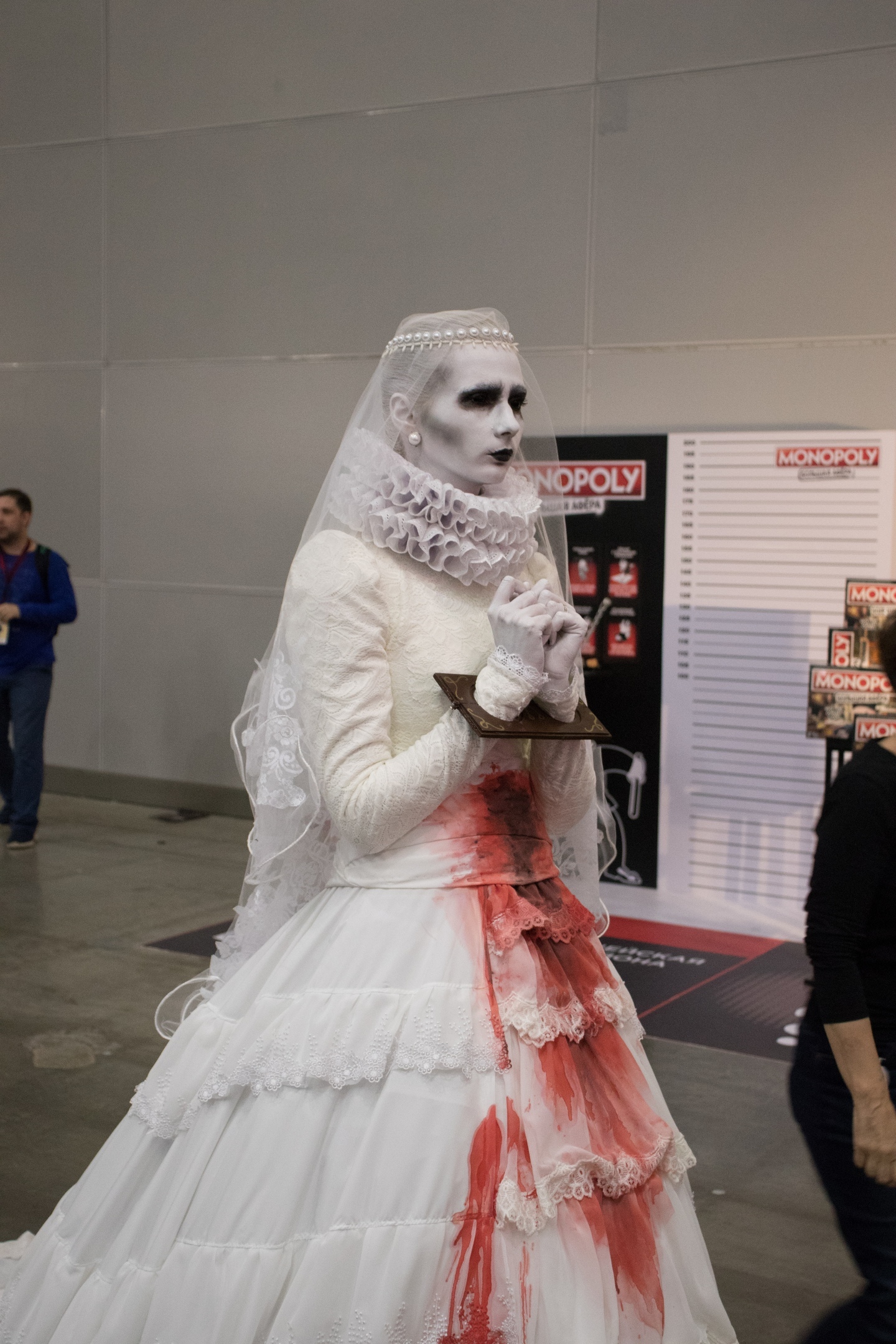 Bloodborne cosplay on Igromir - My, Bloodborne, Cosplay, , GIF, Longpost