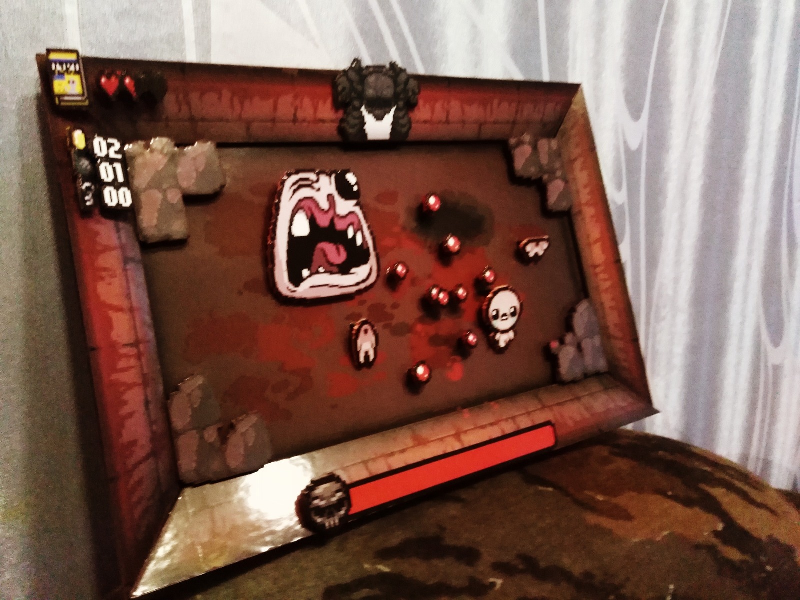 Диорама по игре the Binding of Isaac: Rebirth | Пикабу