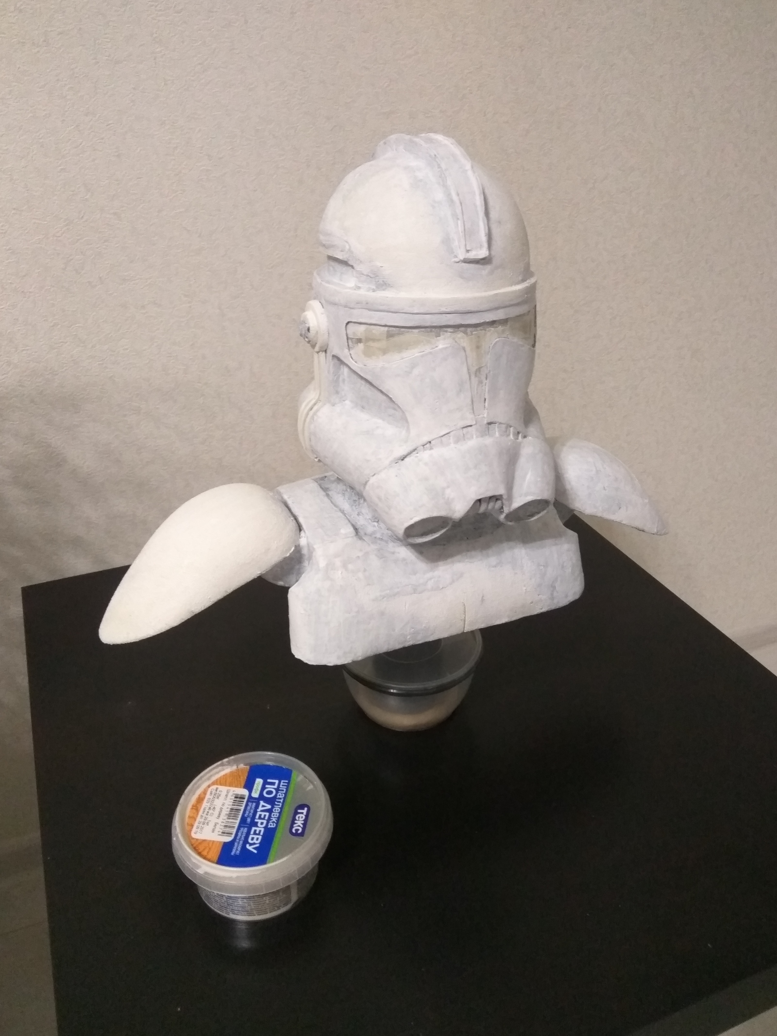 Clone from Star Wars. - My, Star Wars, Handmade, Clone trooper, 501 Legion, Longpost, Needlework with process, Handmade