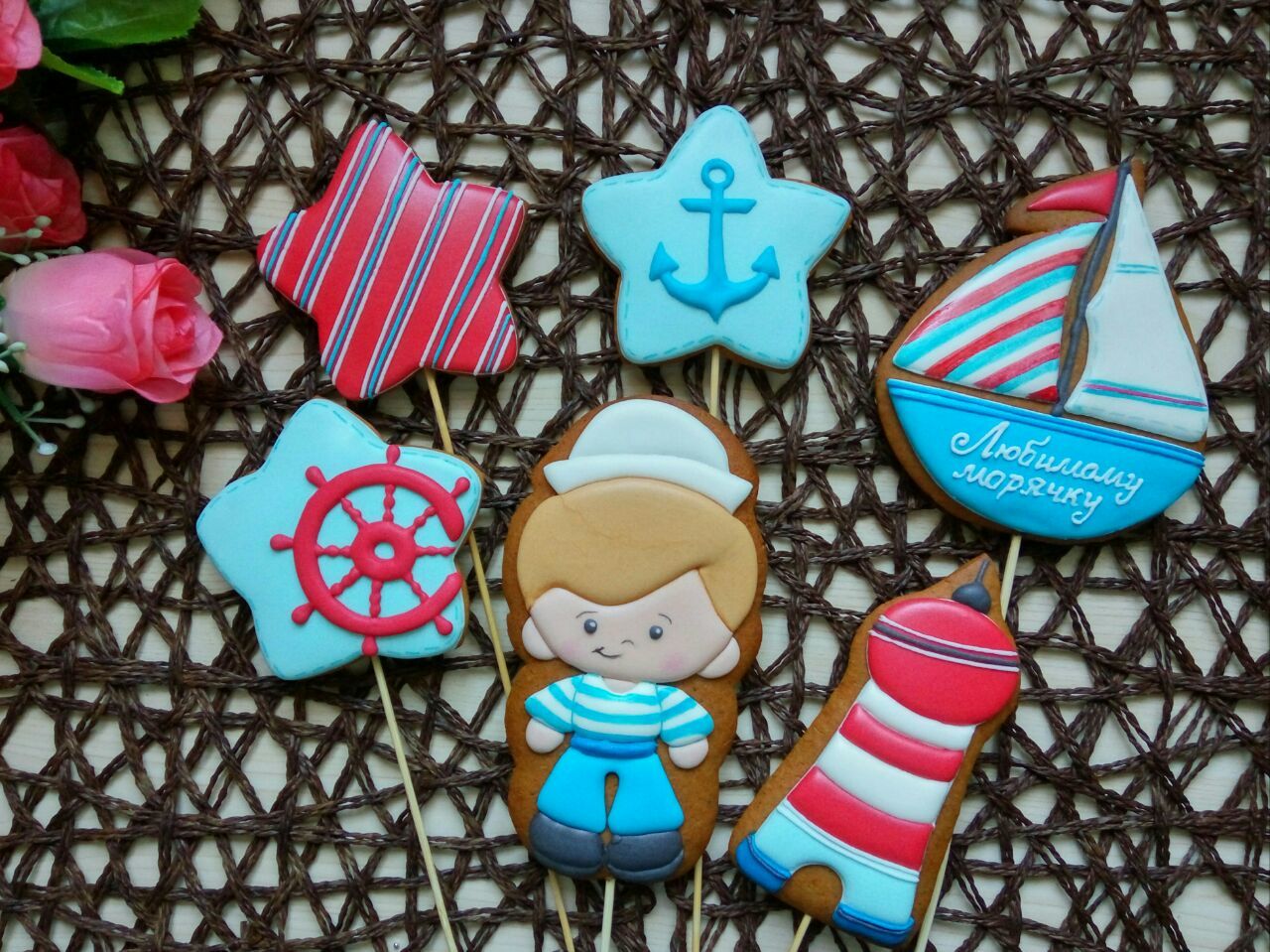 Expectation is reality - My, Gingerbread, Handmade, Hobby, Presents, Sailors, , Longpost