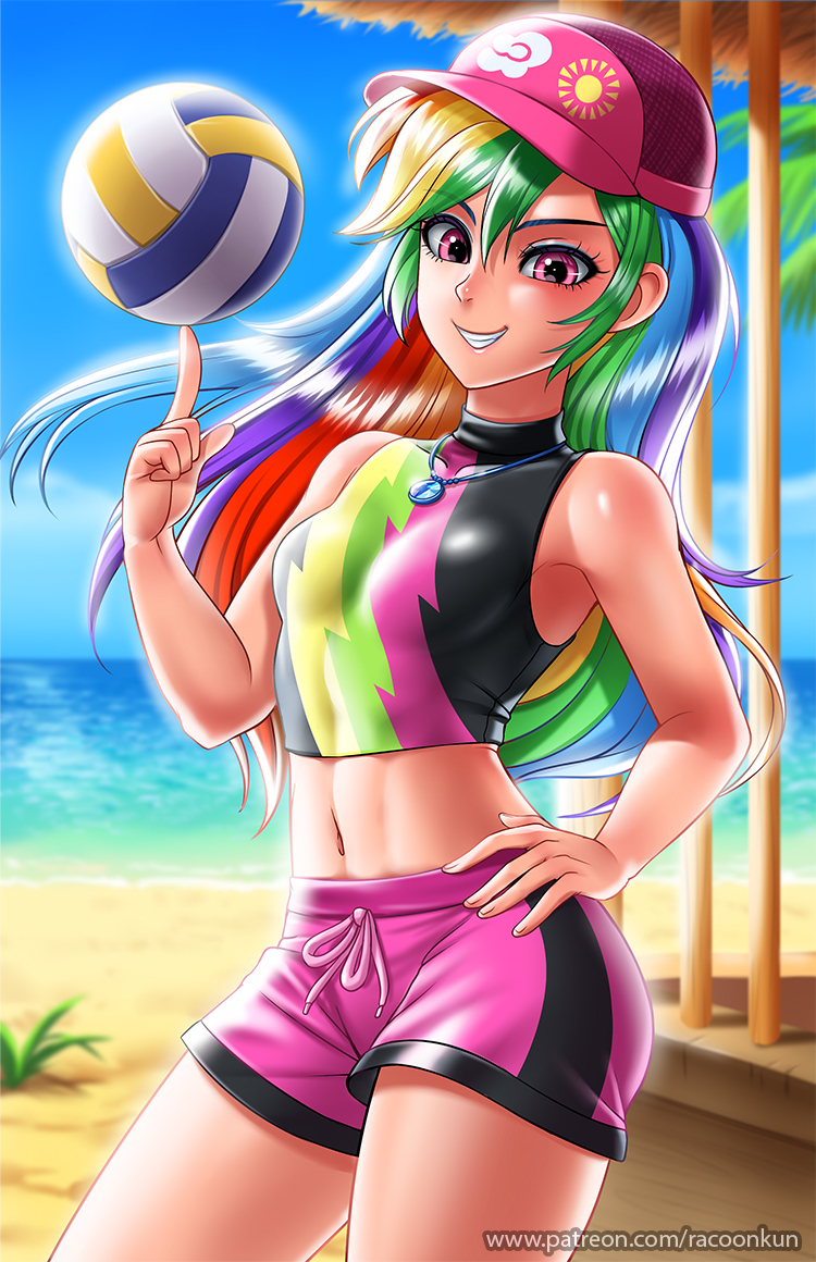 EG swimsuits Rainbow Dash