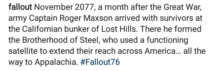 The Brotherhood of Steel in Fallout 76 - Fallout, Fallout 76, Brotherhood of Steel, Games, Bethesda