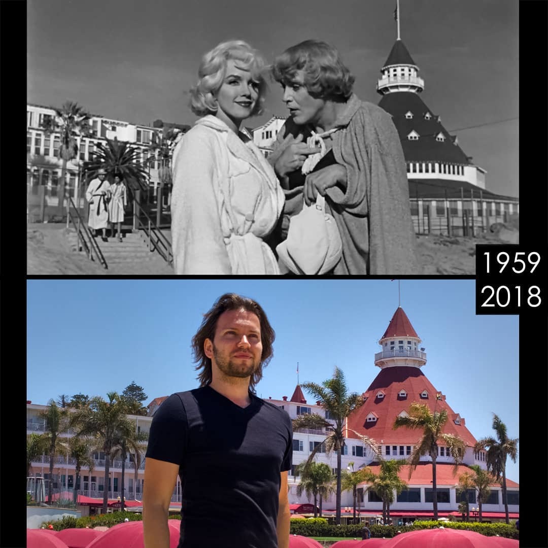 LA Guy Finds Old Film Locations And Recreates Footage From There - Movies, Then and now, Longpost, A selection, It Was-It Was