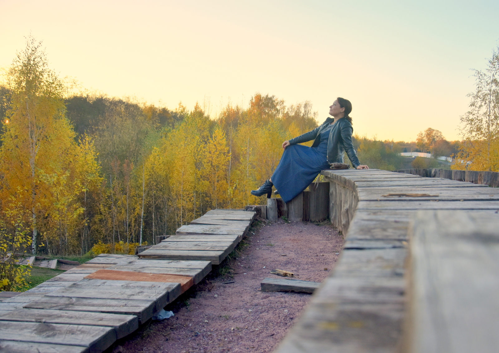 Моё осеннее selfie. - Моё, Осень, Selfe, Москва, Природа, Фотограф, Девушки, Длиннопост