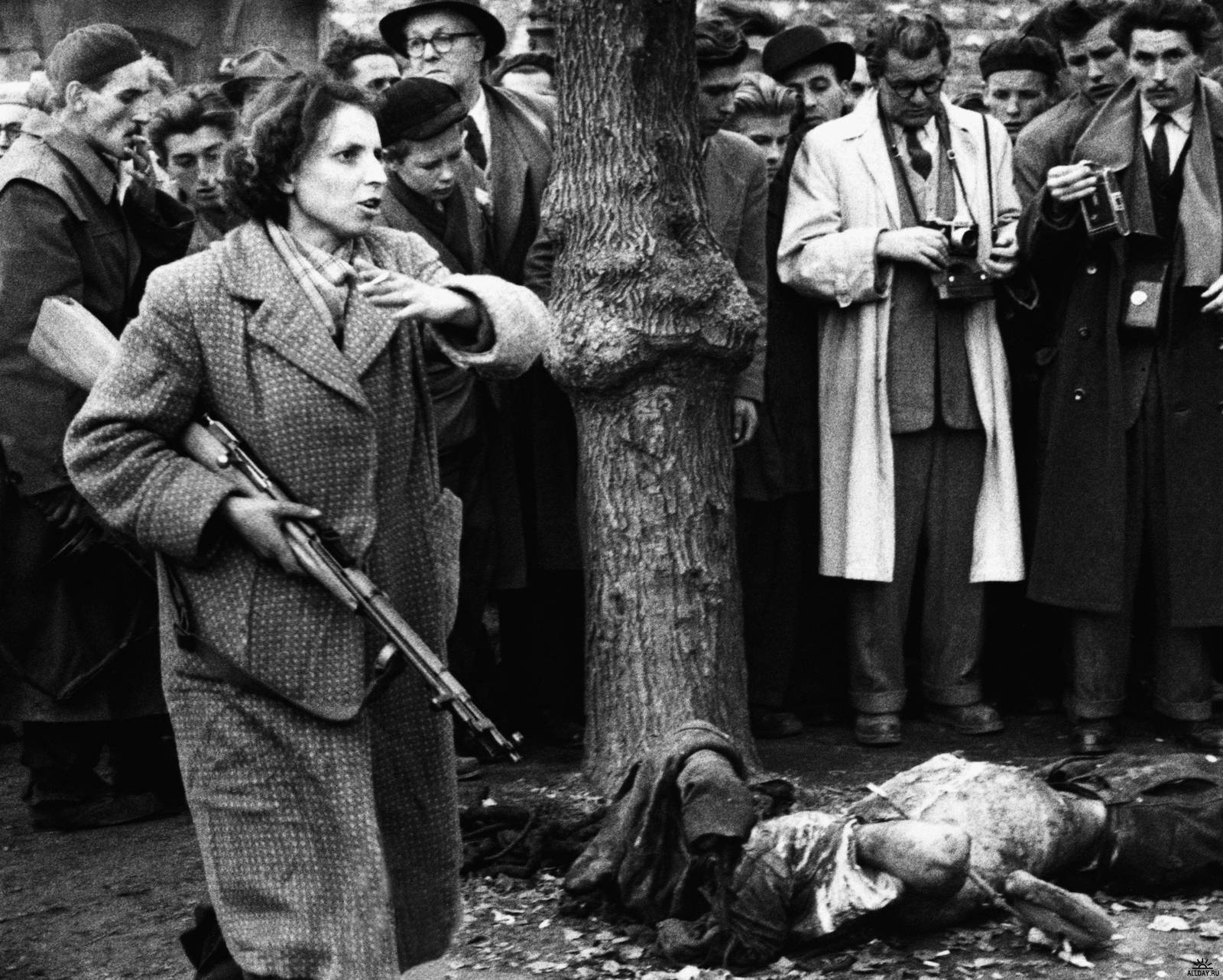 The Hungarian uprising of 1956. The Communists of Hungary were hung by their feet and nailed to the floor. - Story, Hungary, , Longpost, Communism