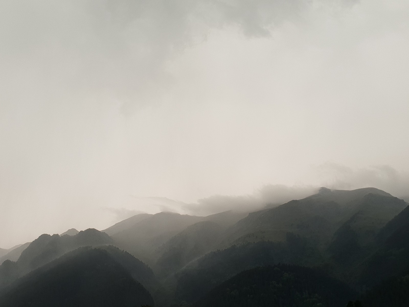 Arkhyz, Karachay-Cherkessia - My, The photo, Nature, Arkhyz, wildlife, Forest, Fog, Sky, Longpost