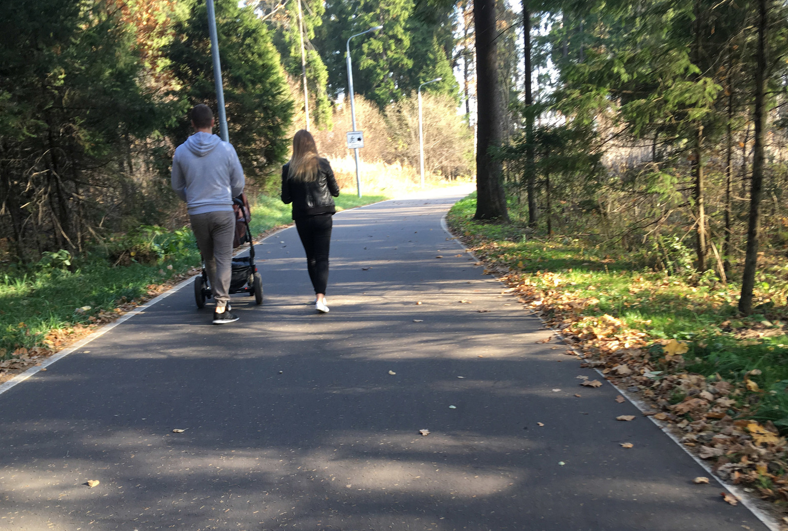 Path for walking with a stroller - My, Yamma, Stroller, Track, Walk, Longpost