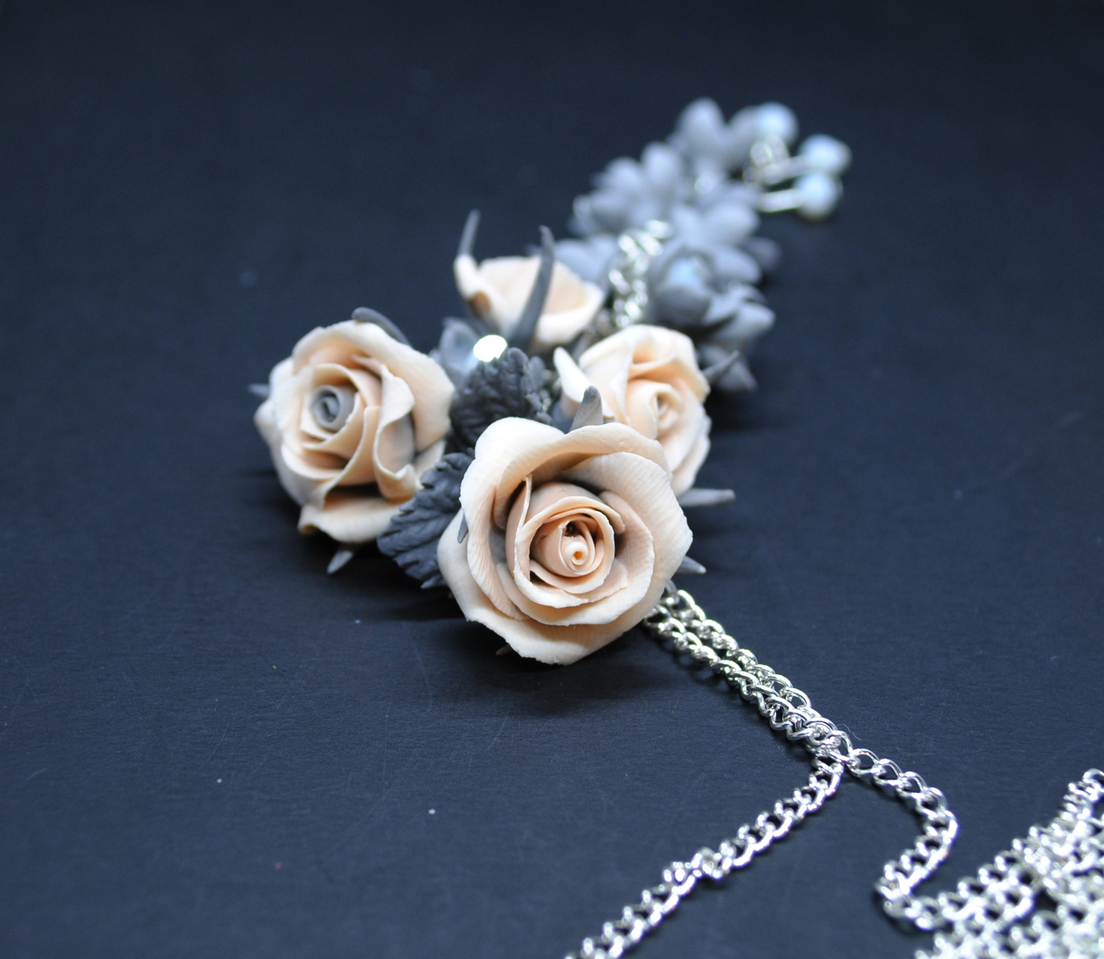 Ashes of roses. - My, Polymer clay, , Decoration, Longpost