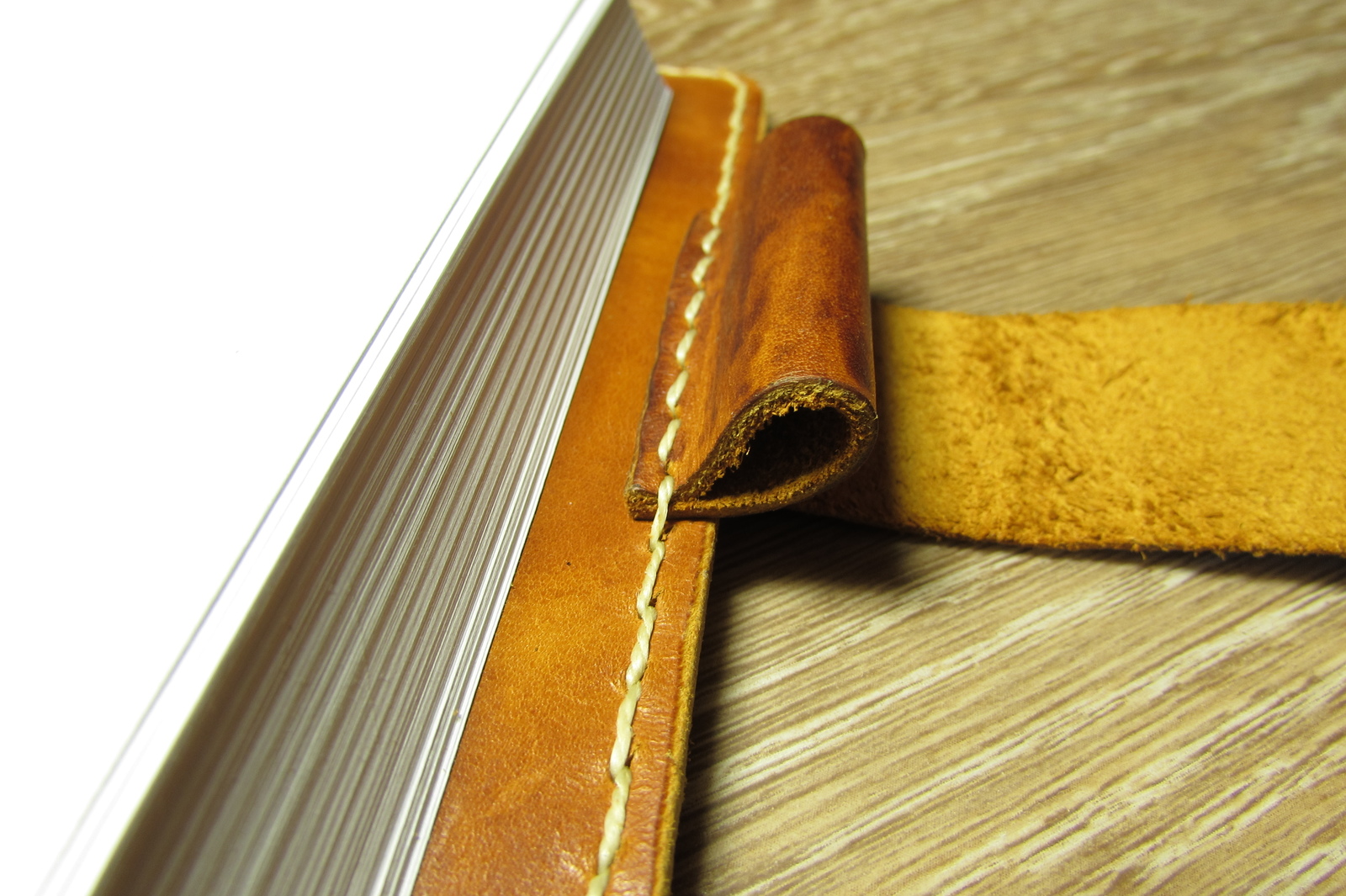 gift for the new year) - My, Handmade, Leather, Cover, Presents, New Year, Notebook, Diary, Longpost