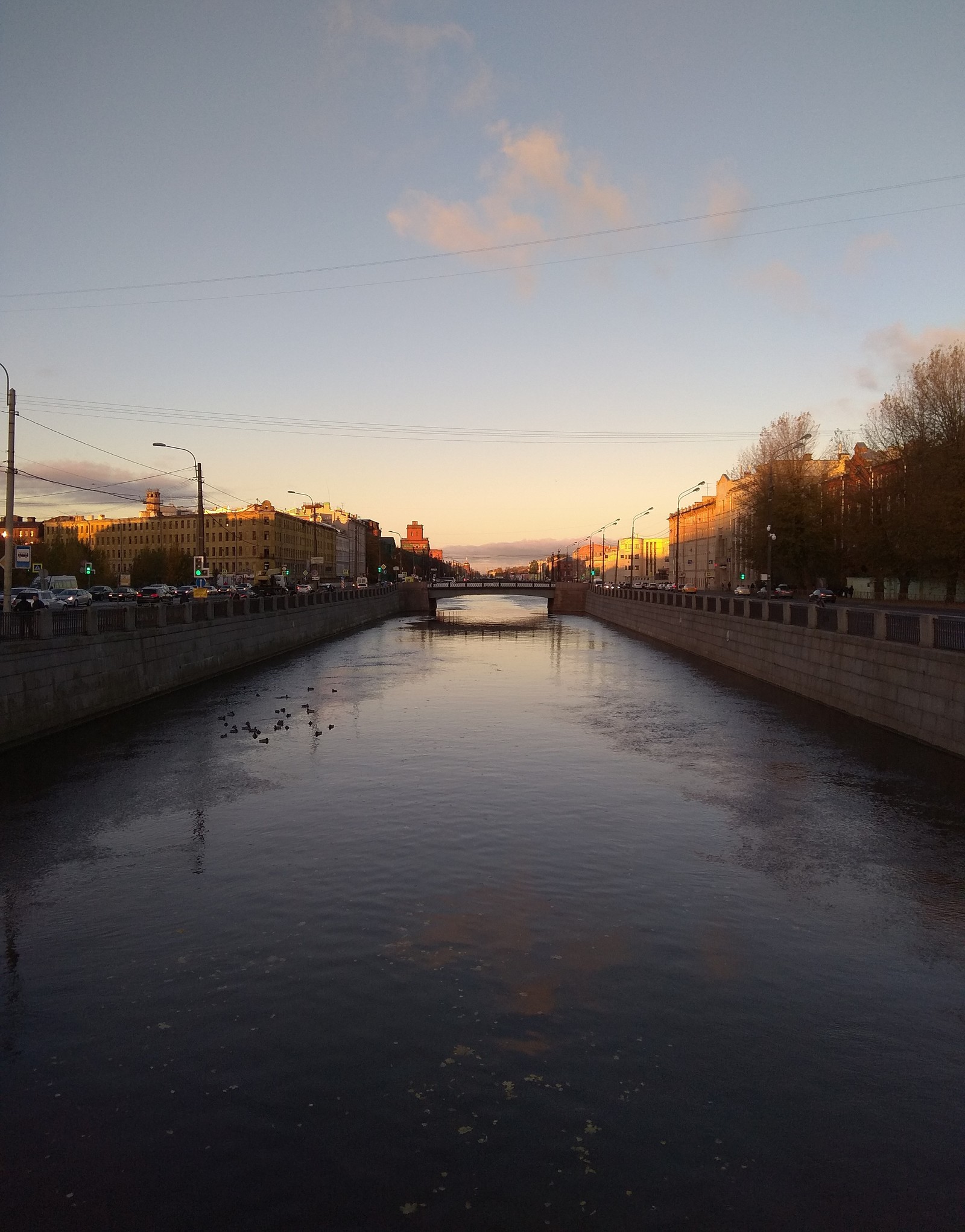 Утро Питера - Моё, Обводный канал, Санкт-Петербург, Утро